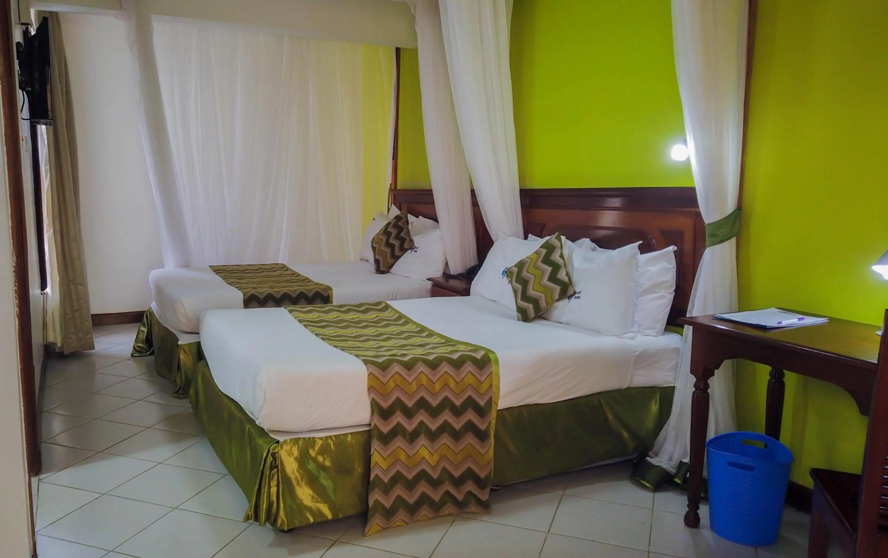 Bed in 67 Airport Hotel Nairobi