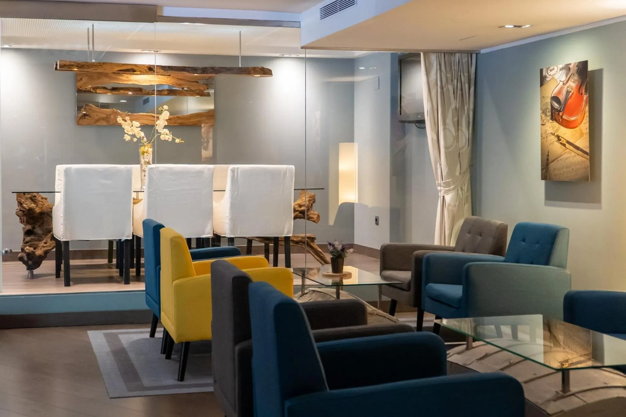 Lobby or reception in Hotel Concordia Barcelona