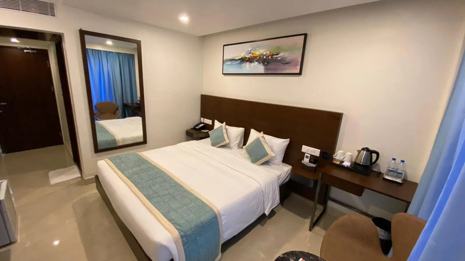 View (from property/room), Bed in The Zen Park Coimbatore