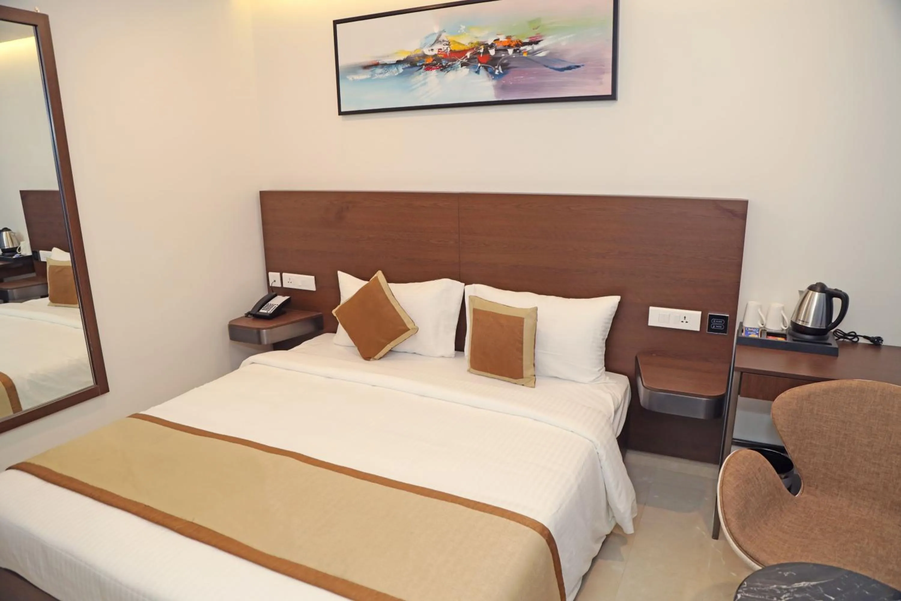 Bed in The Zen Park Coimbatore