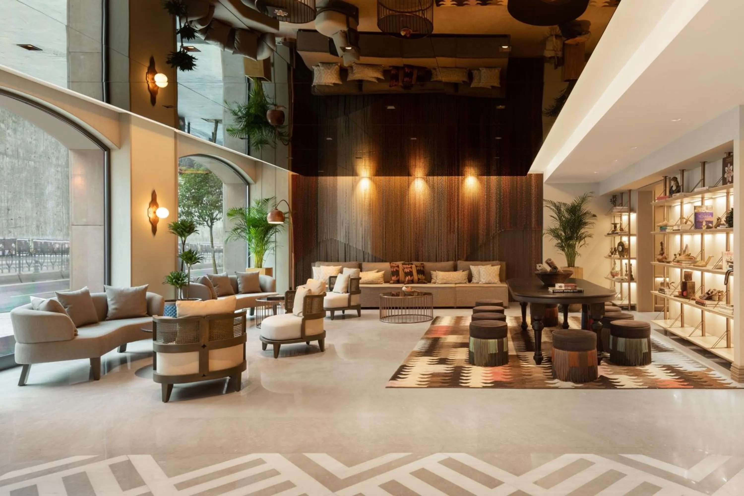 Lobby or reception in Burdock Hotel Istanbul, Autograph Collection