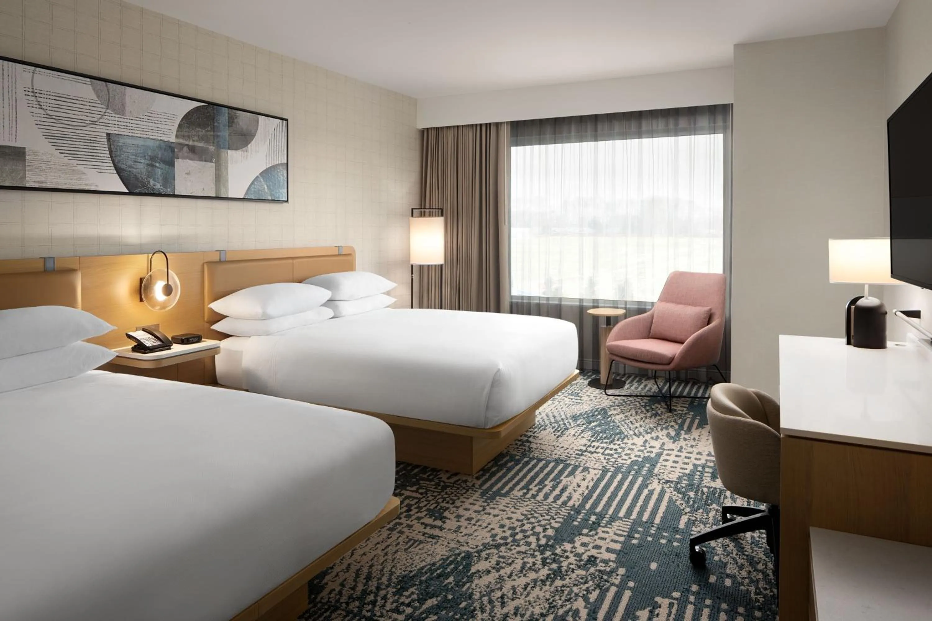 Bedroom, Bed in Delta Hotels by Marriott Vancouver Delta