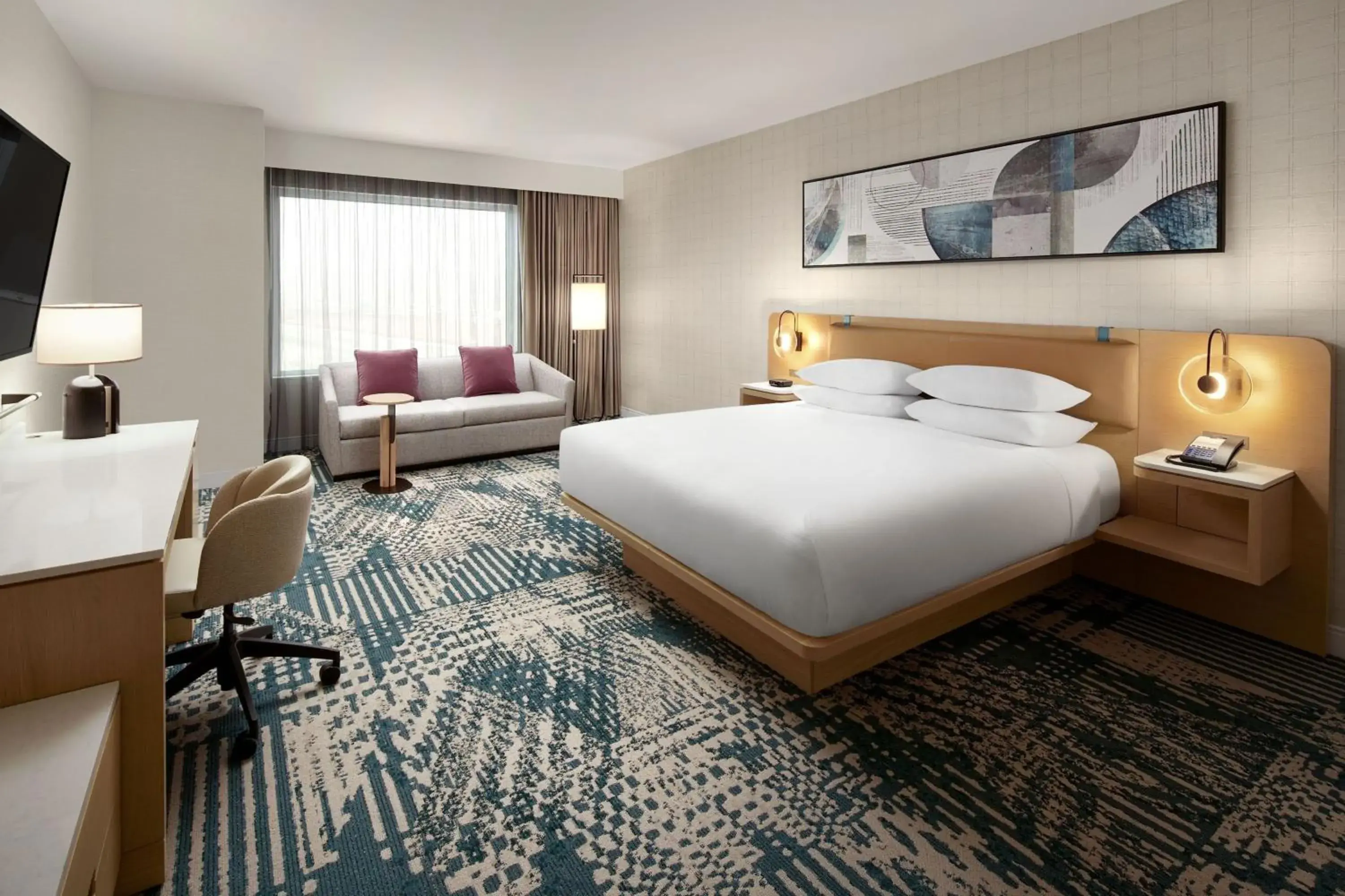 King Room with Sofa Bed in Delta Hotels by Marriott Vancouver Delta King Room with Sofa Bed in Delta Hotels by Marriott Vancouver Delta