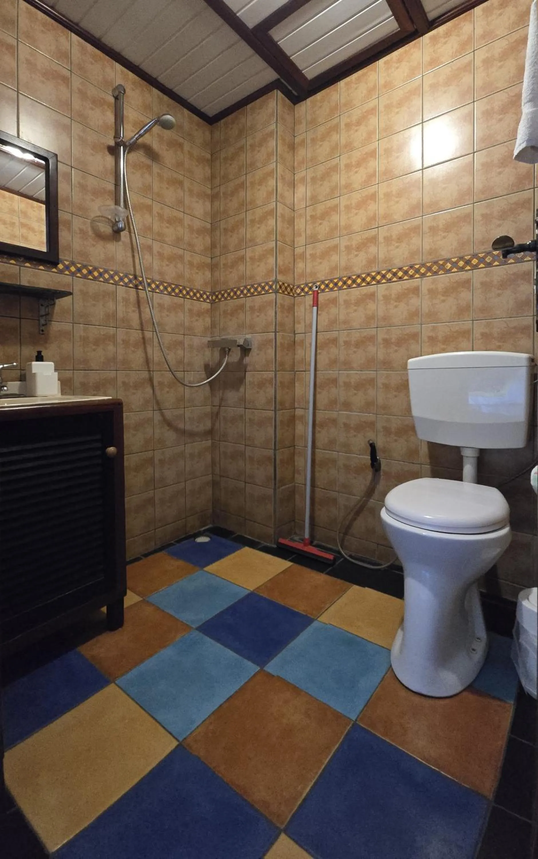 Shower in Greenheart Boutique Hotel