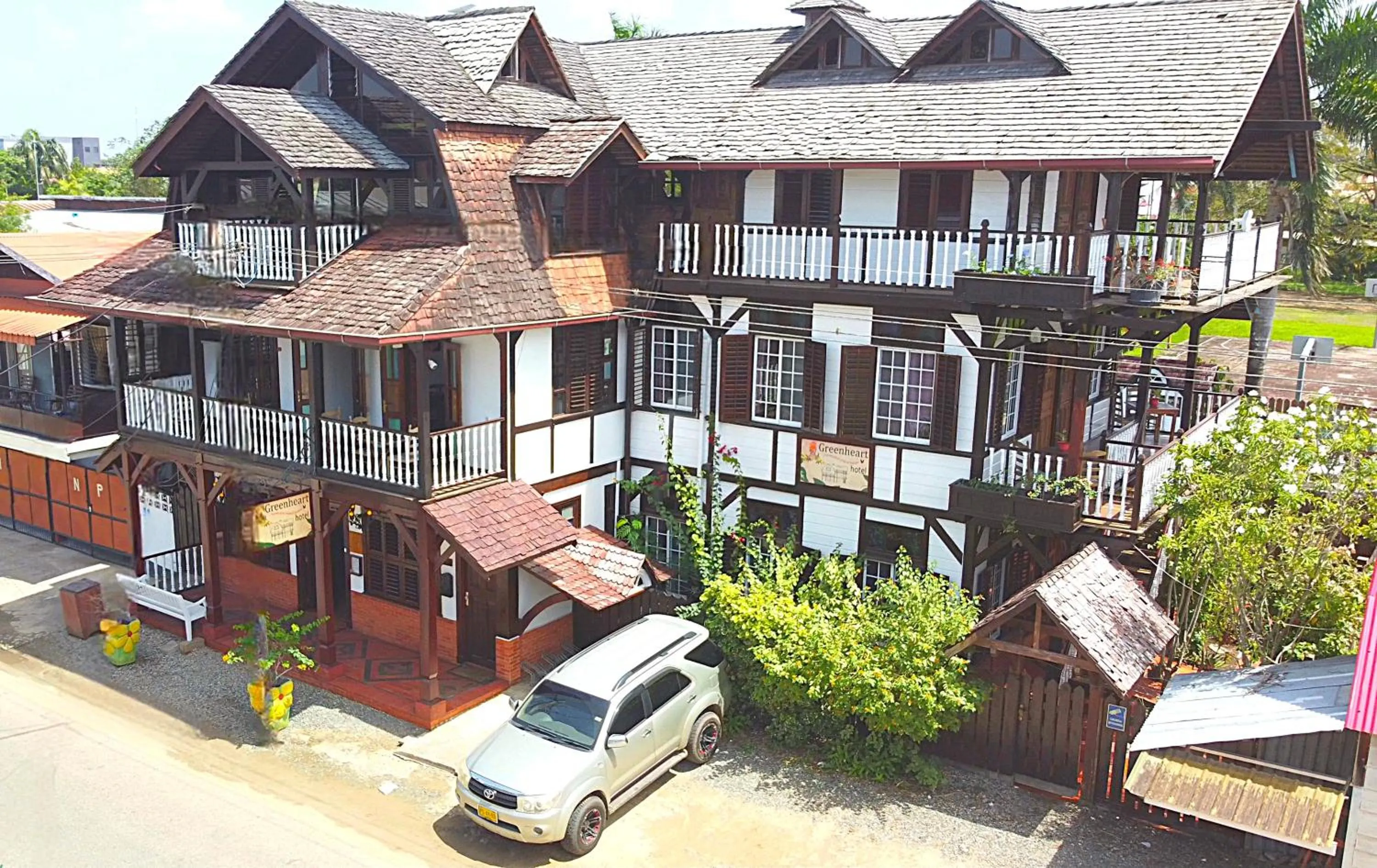 Property building in Greenheart Boutique Hotel