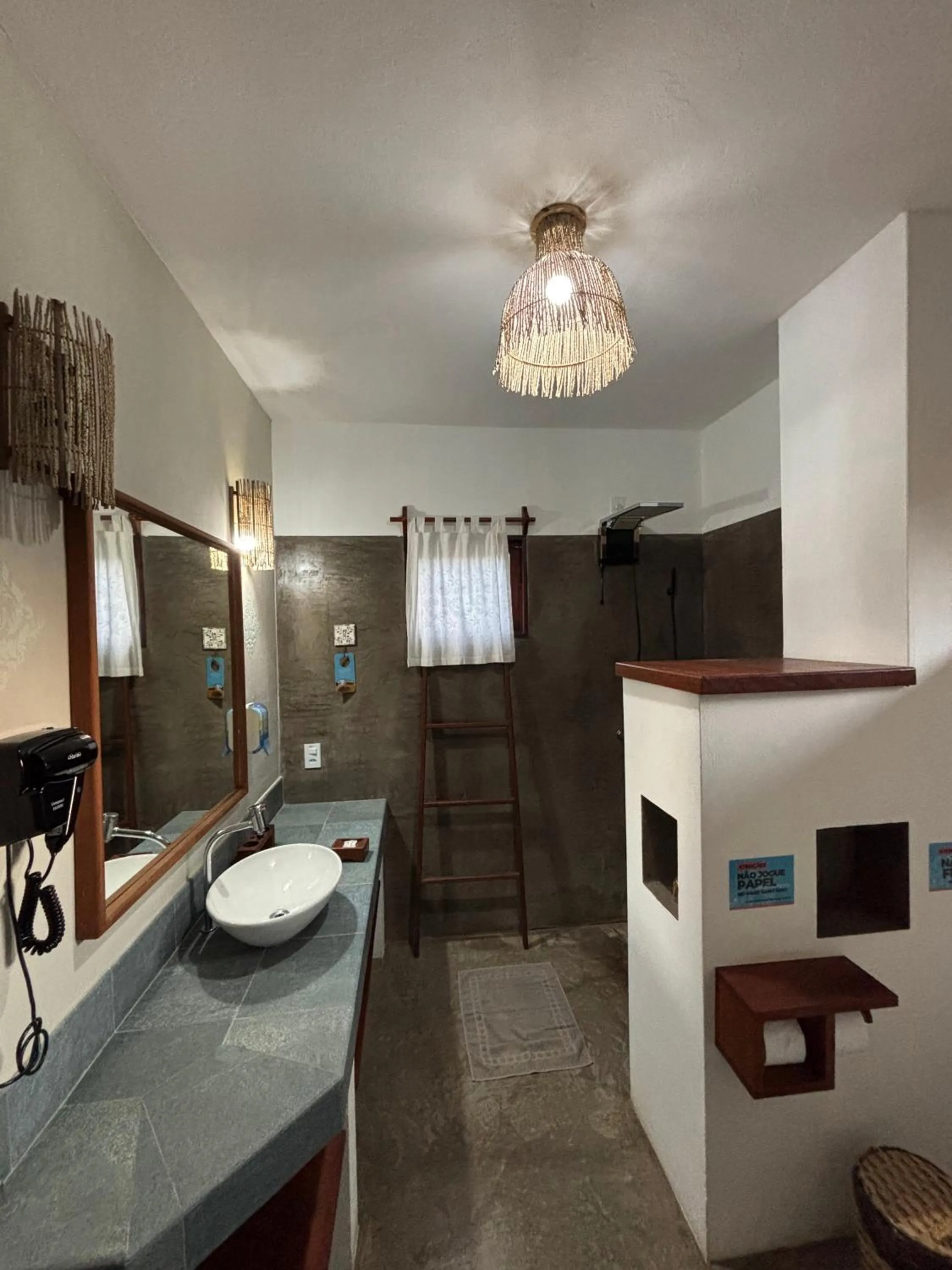 Bathroom in Pousada Lanea Experience