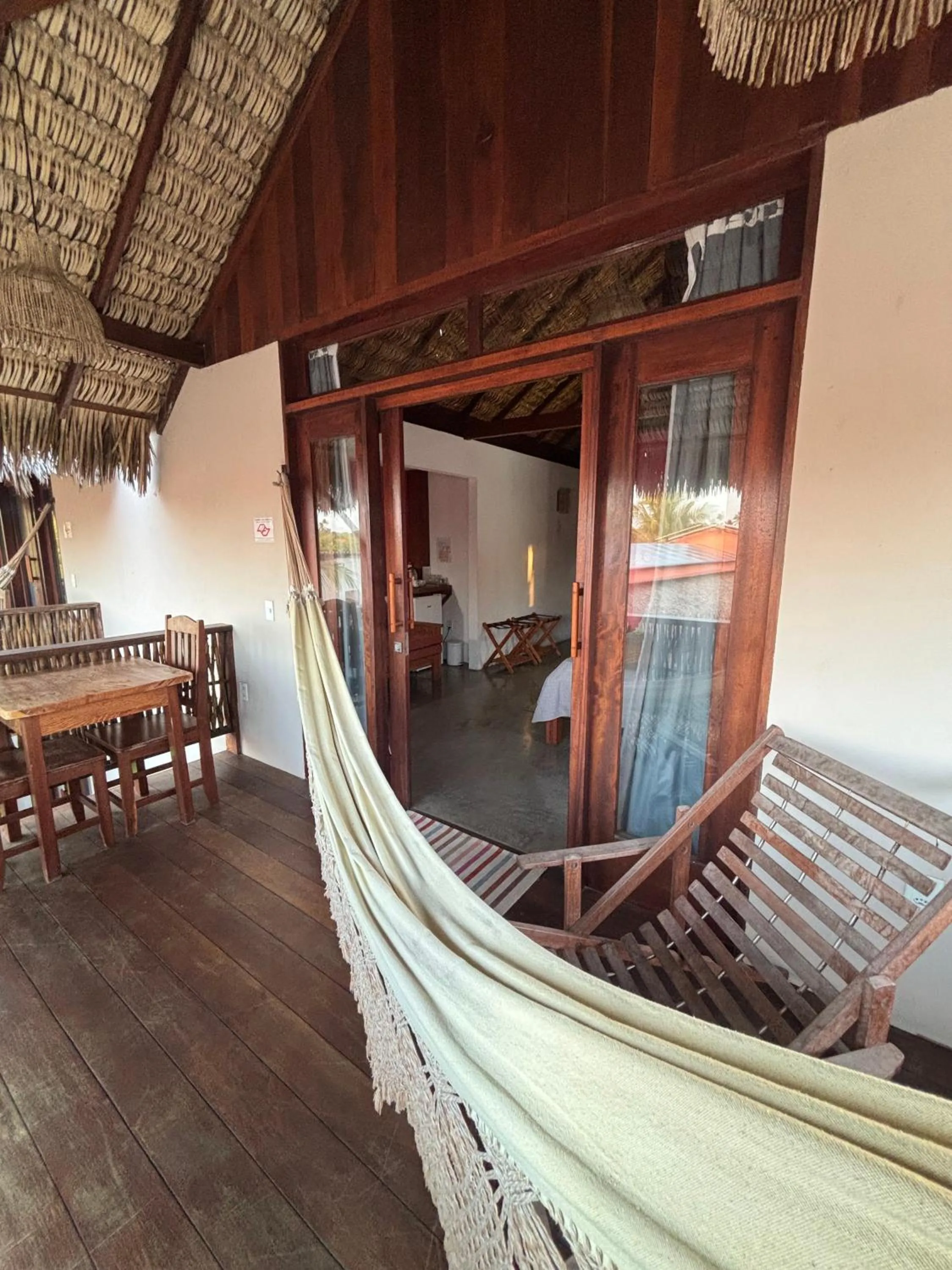 Balcony/Terrace in Pousada Lanea Experience