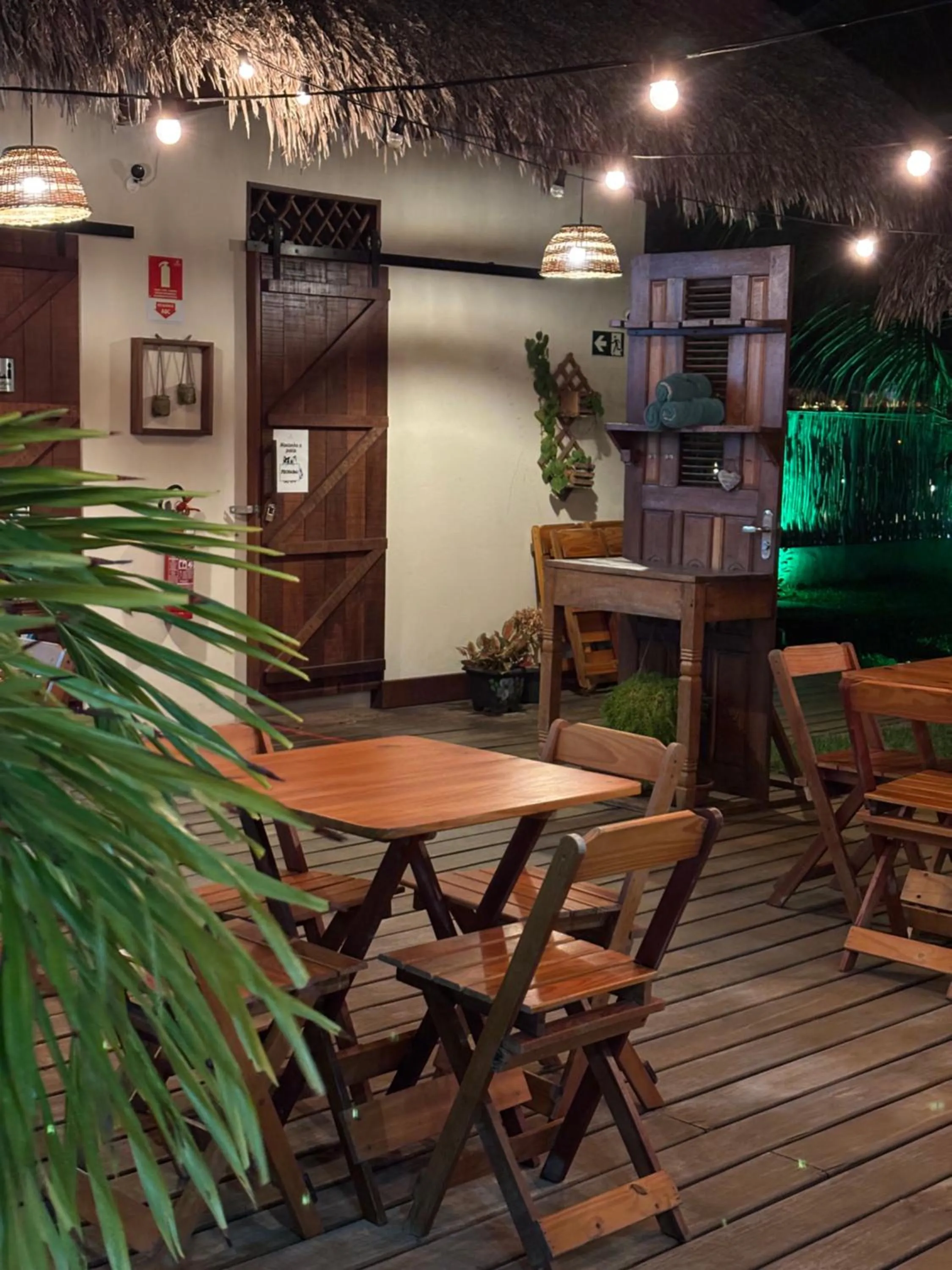 Balcony/Terrace in Pousada Lanea Experience