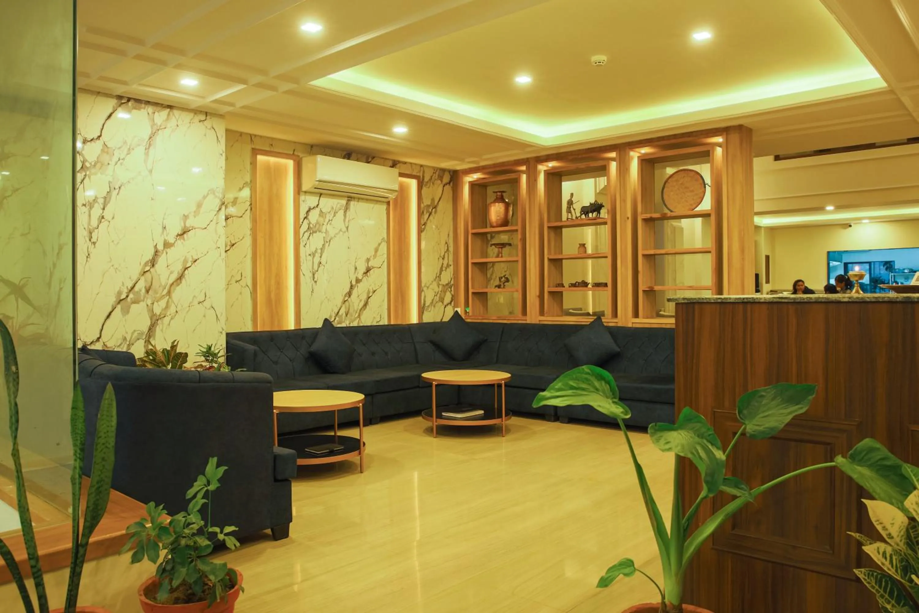 Lobby or reception in Hotel Fewa Trip