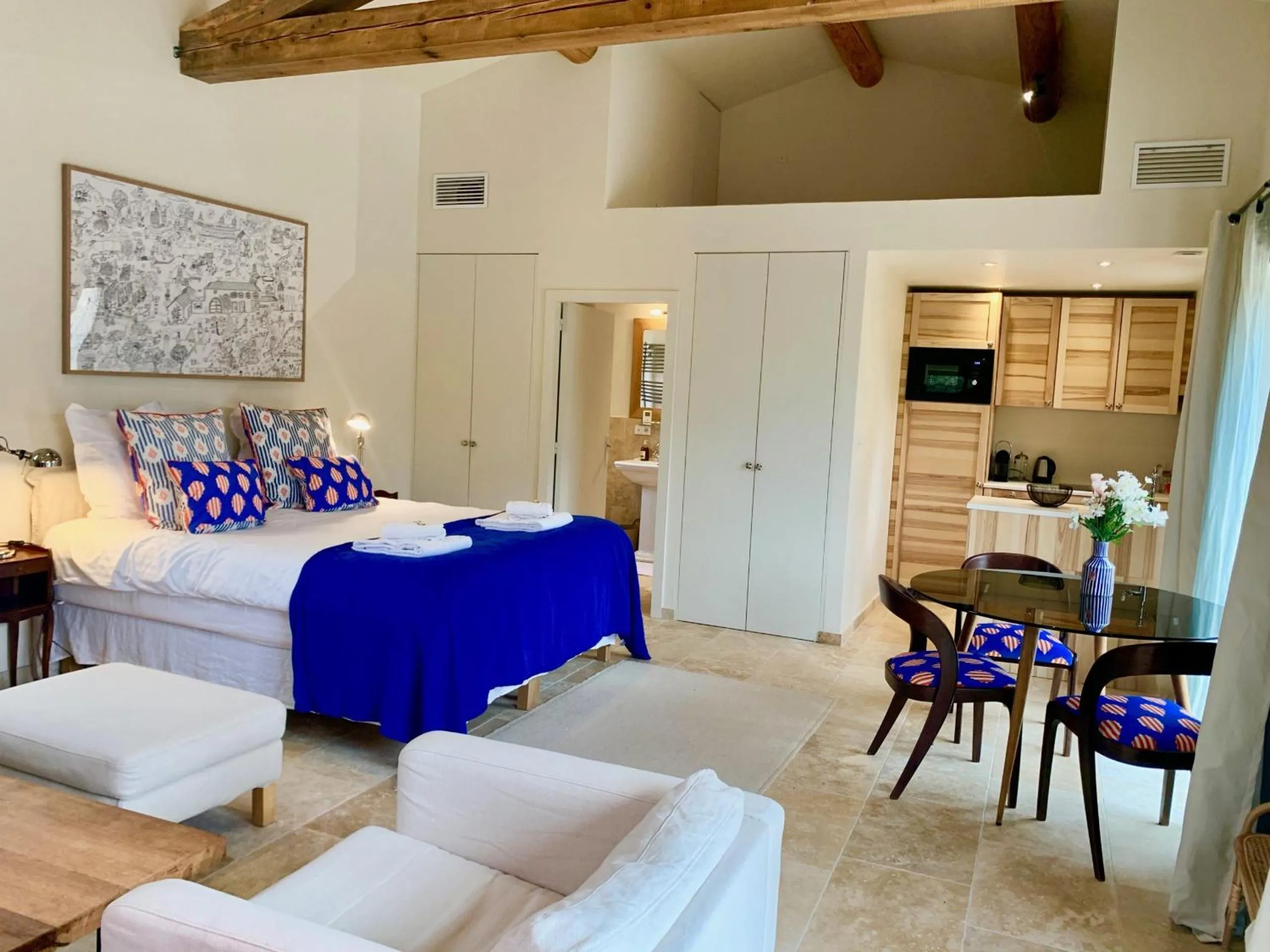 Bed in Mas Notre Dame