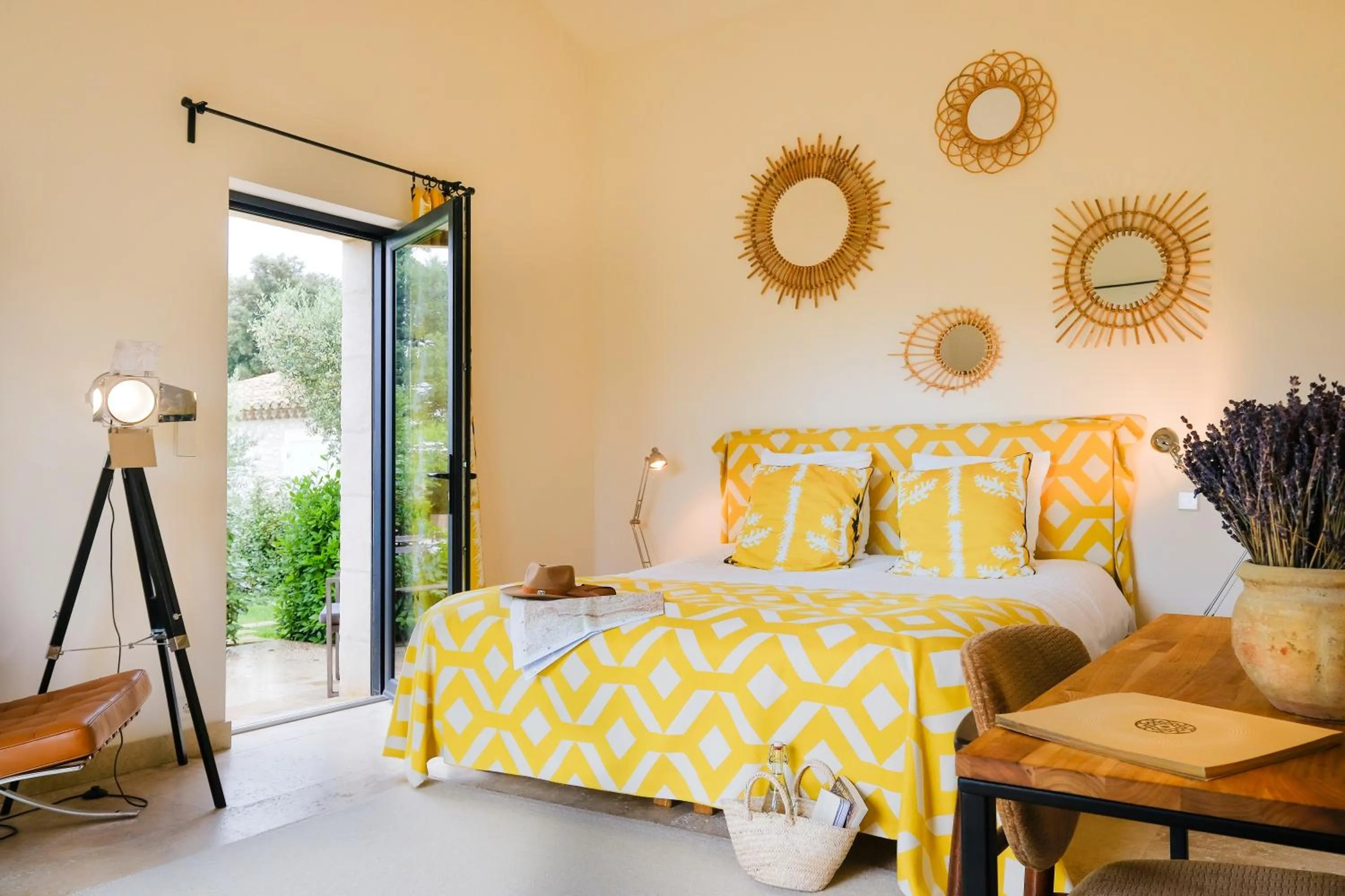 Bed in Mas Notre Dame