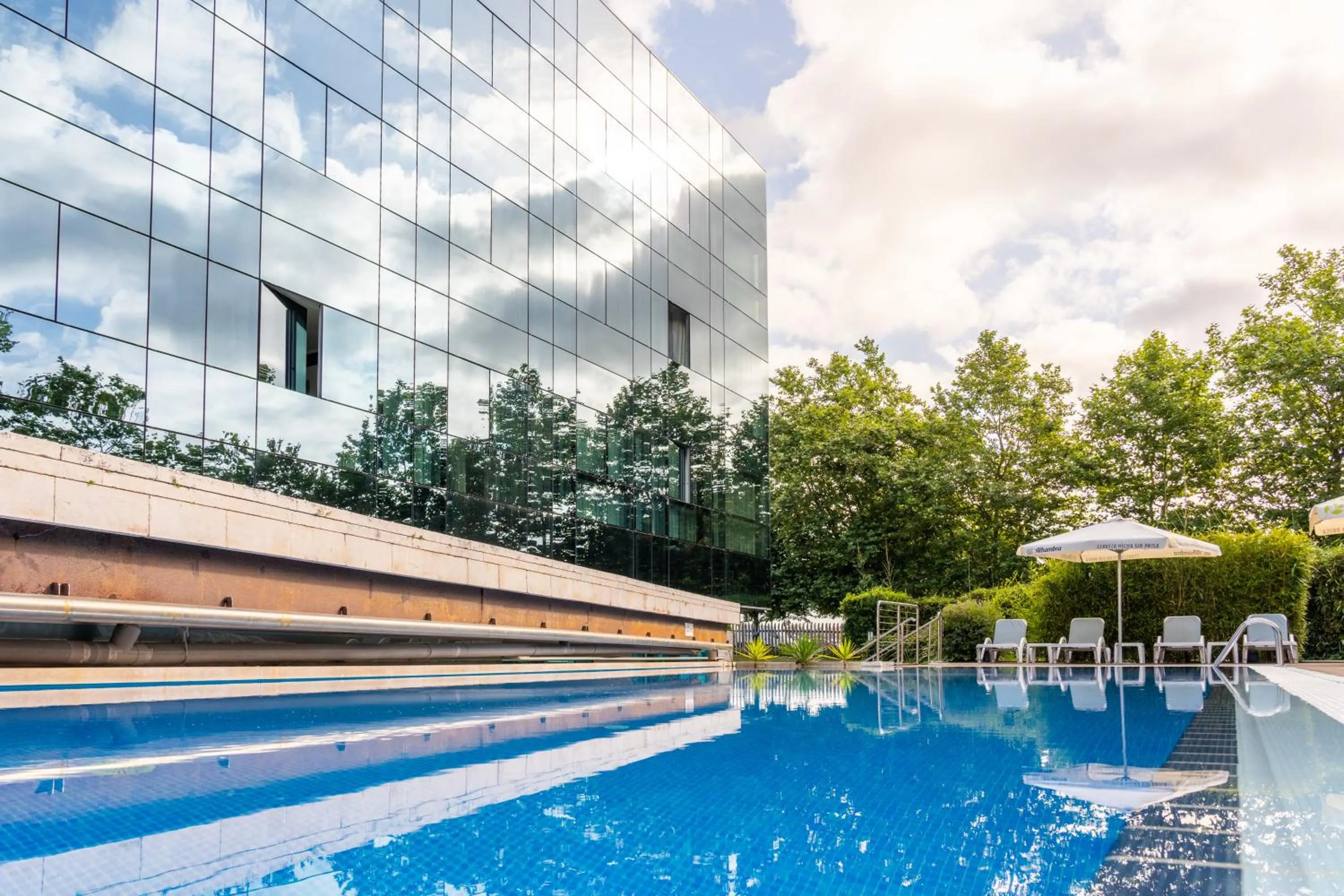 Swimming pool in Abba Playa Gijón
