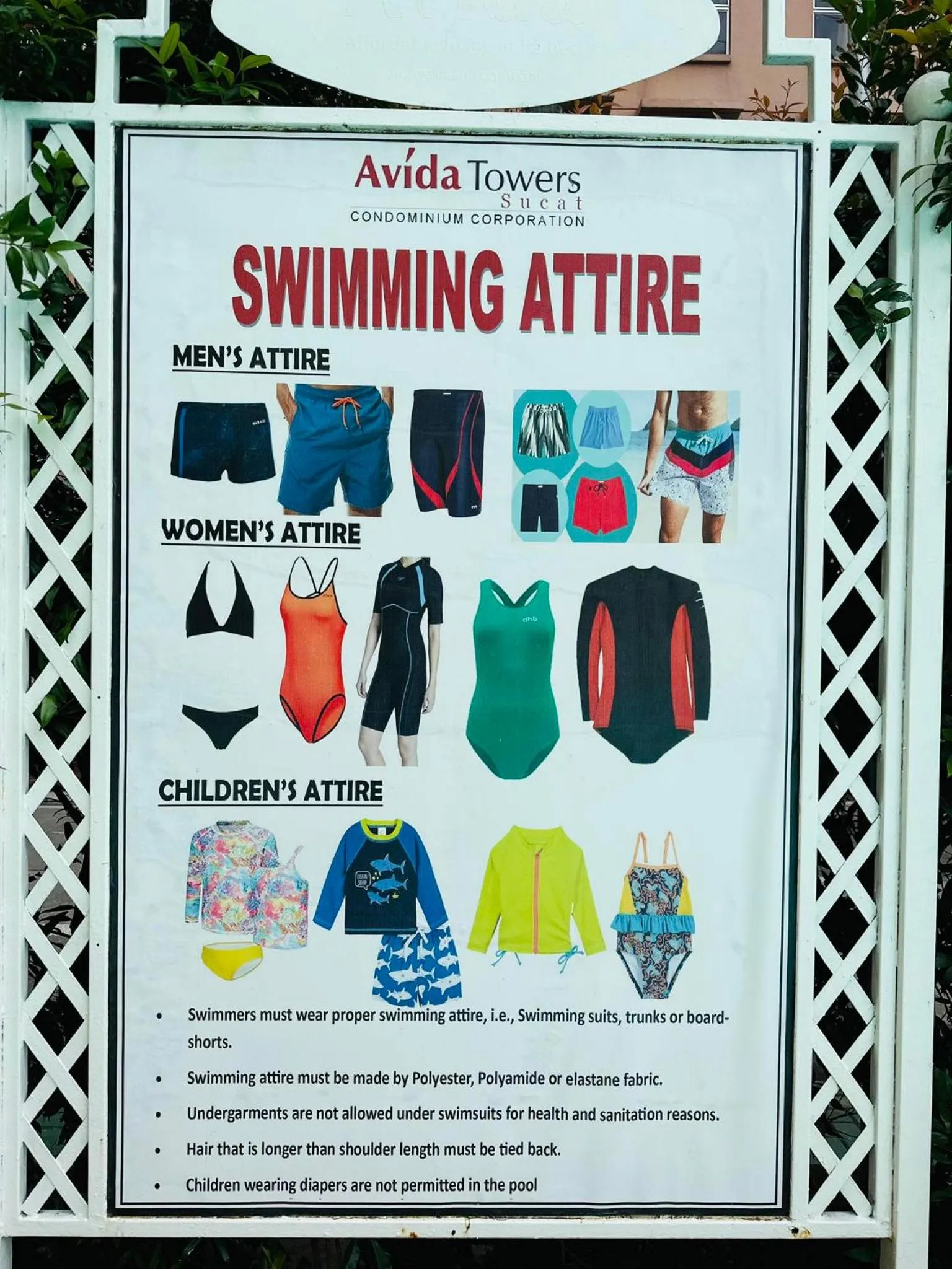 Swimming pool in Avida Tower Sucat, comfortable studio type