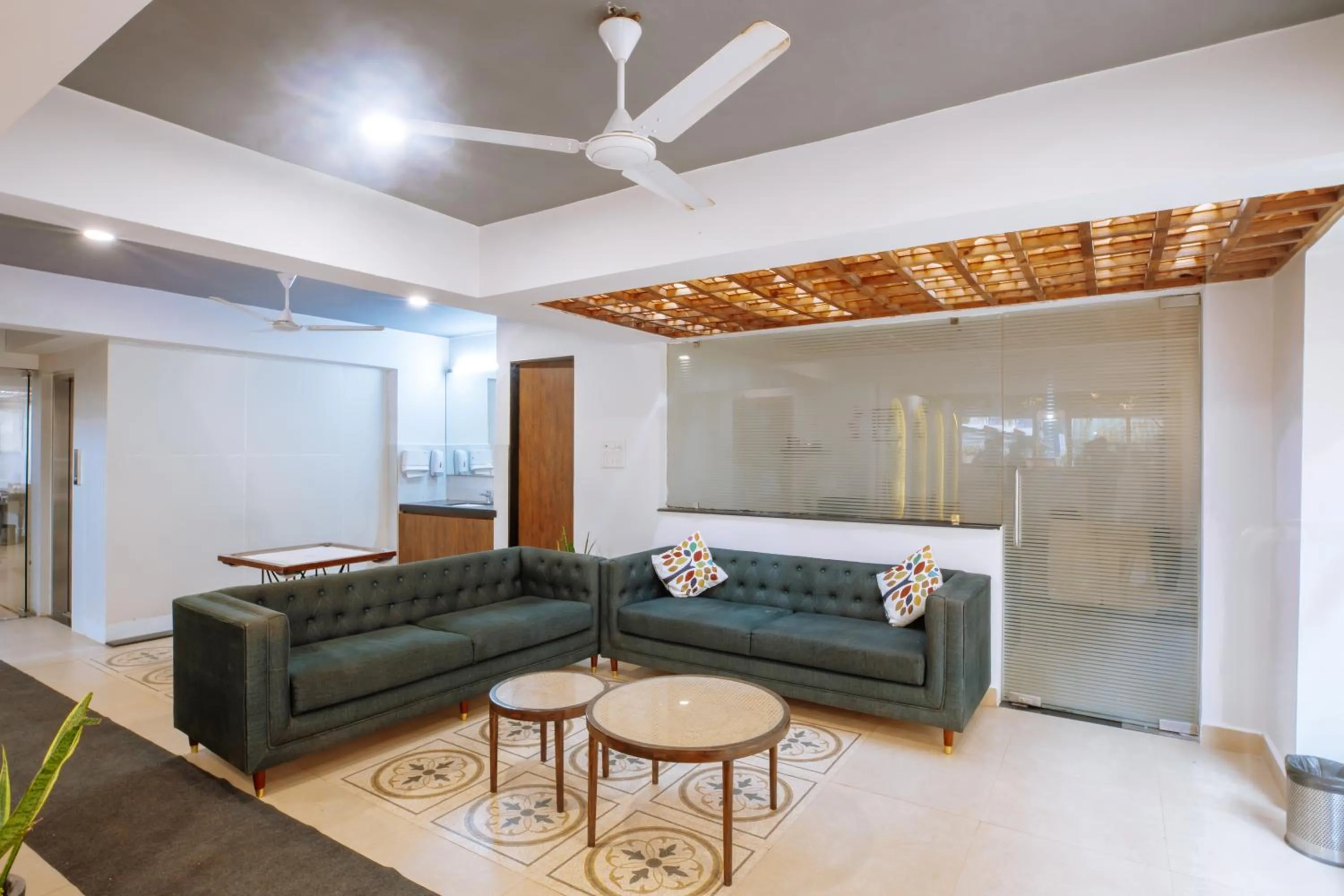 Living room in Kay's Calangute Resort Service Apartments - Near Calangute Beach