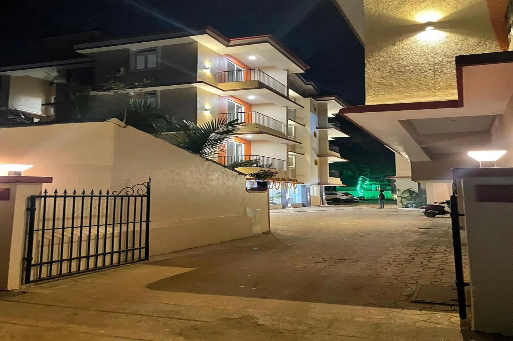 Property building in Kay's Calangute Resort Service Apartments - Near Calangute Beach