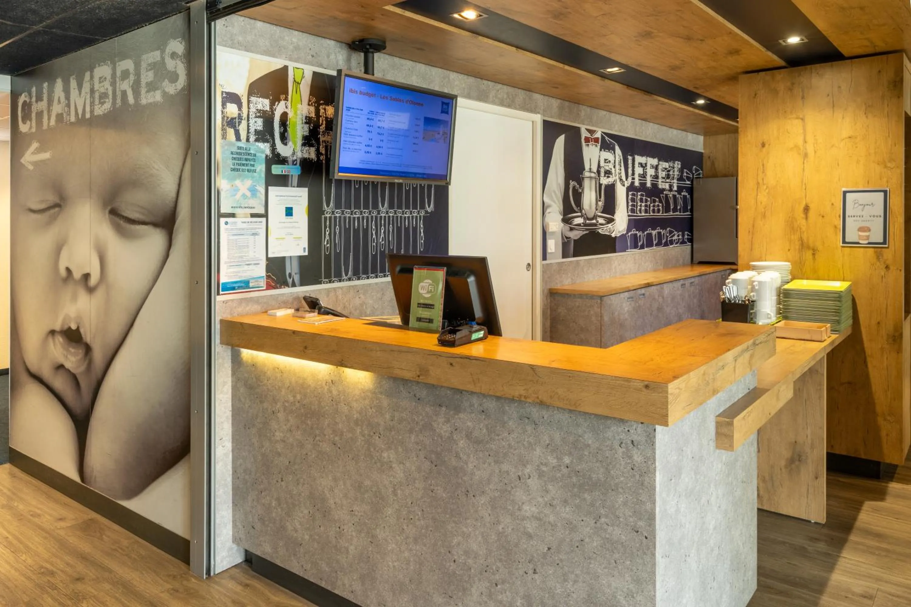 Breakfast in Ibis budget Les Sables d'Olonne