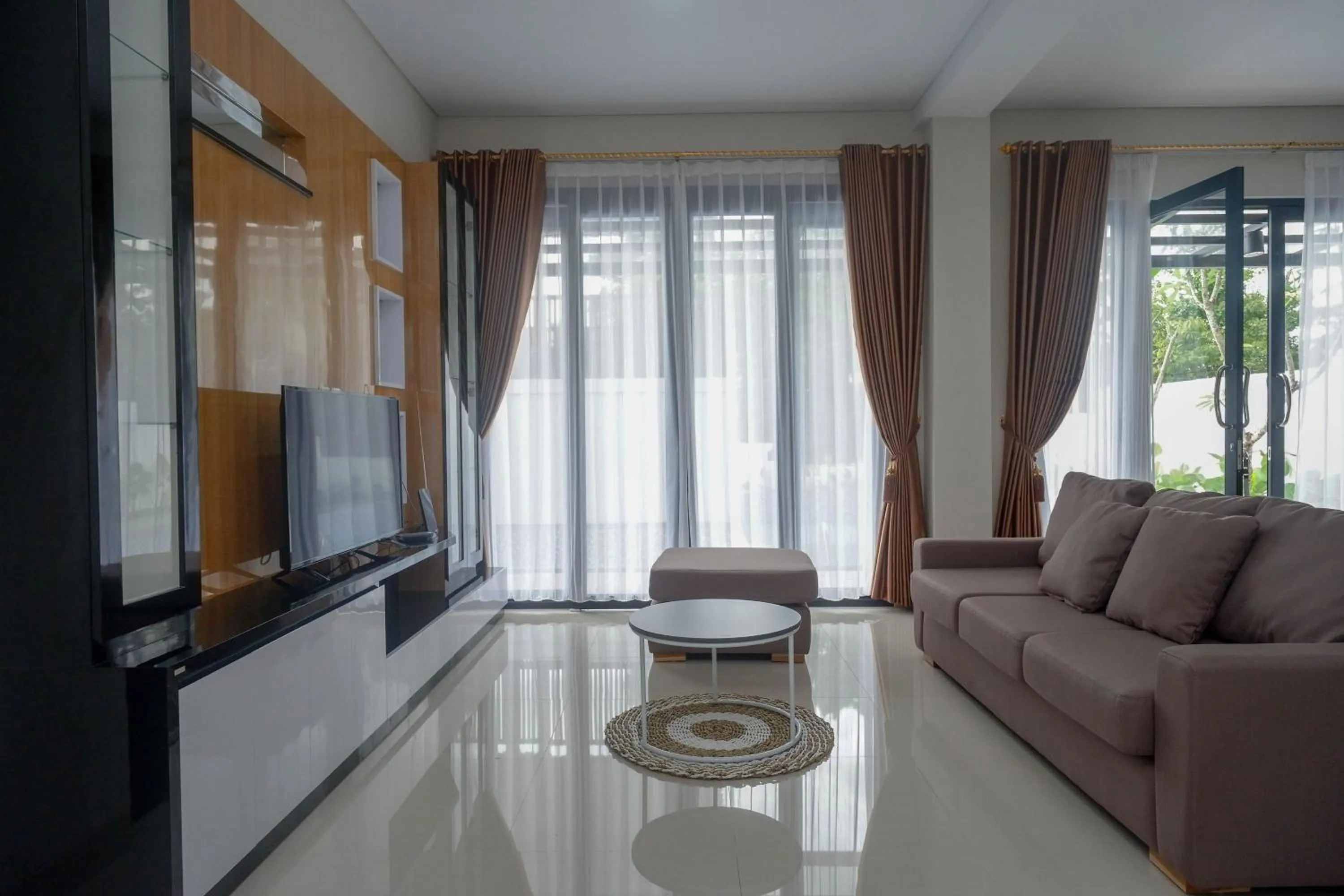 Living room in The Lavana Greenkhaza Villa Jogja