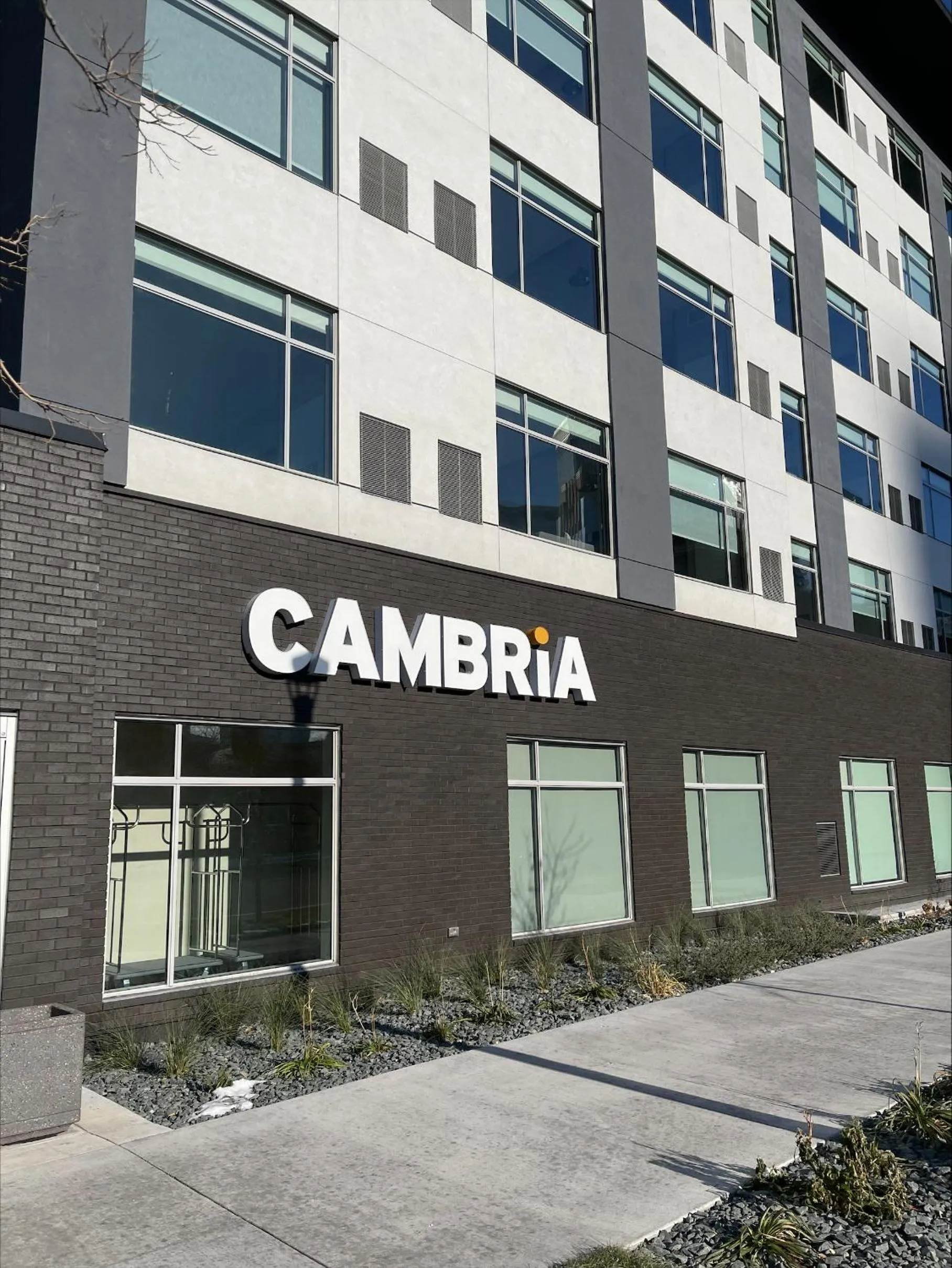 Property building in Cambria Hotel Minneapolis Downtown