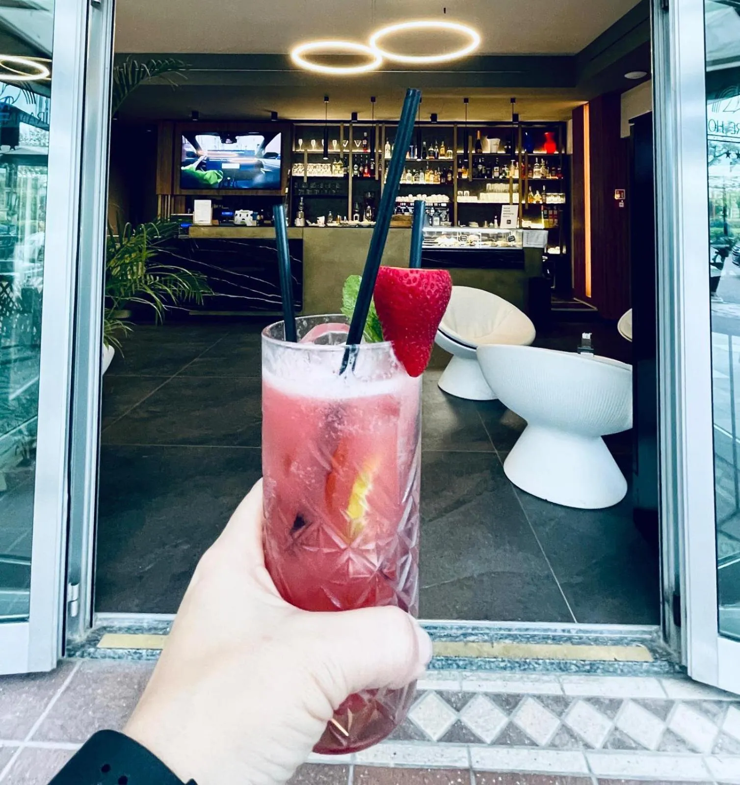 Lounge or bar in Hotel Miramare