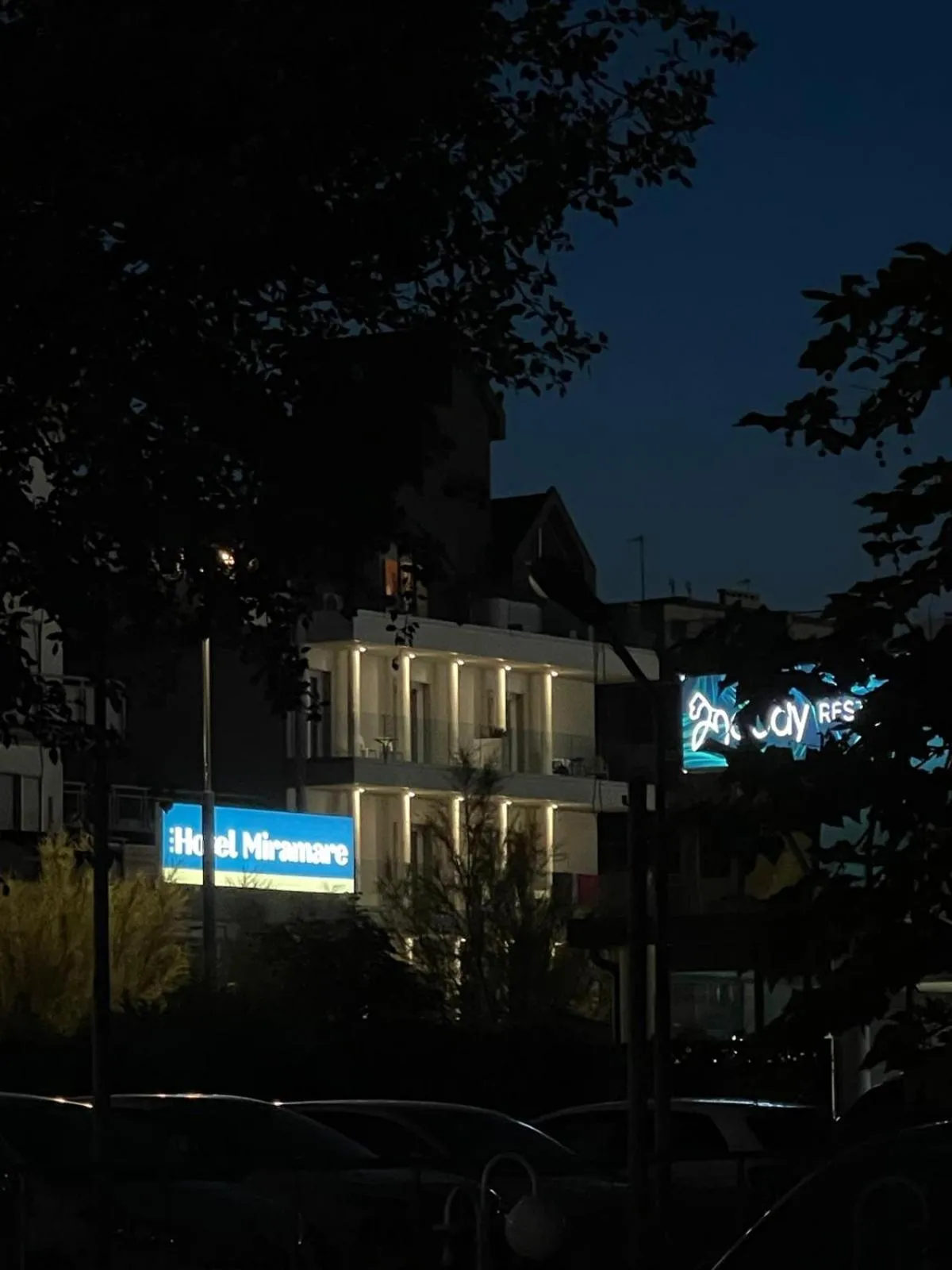 Property building in Hotel Miramare