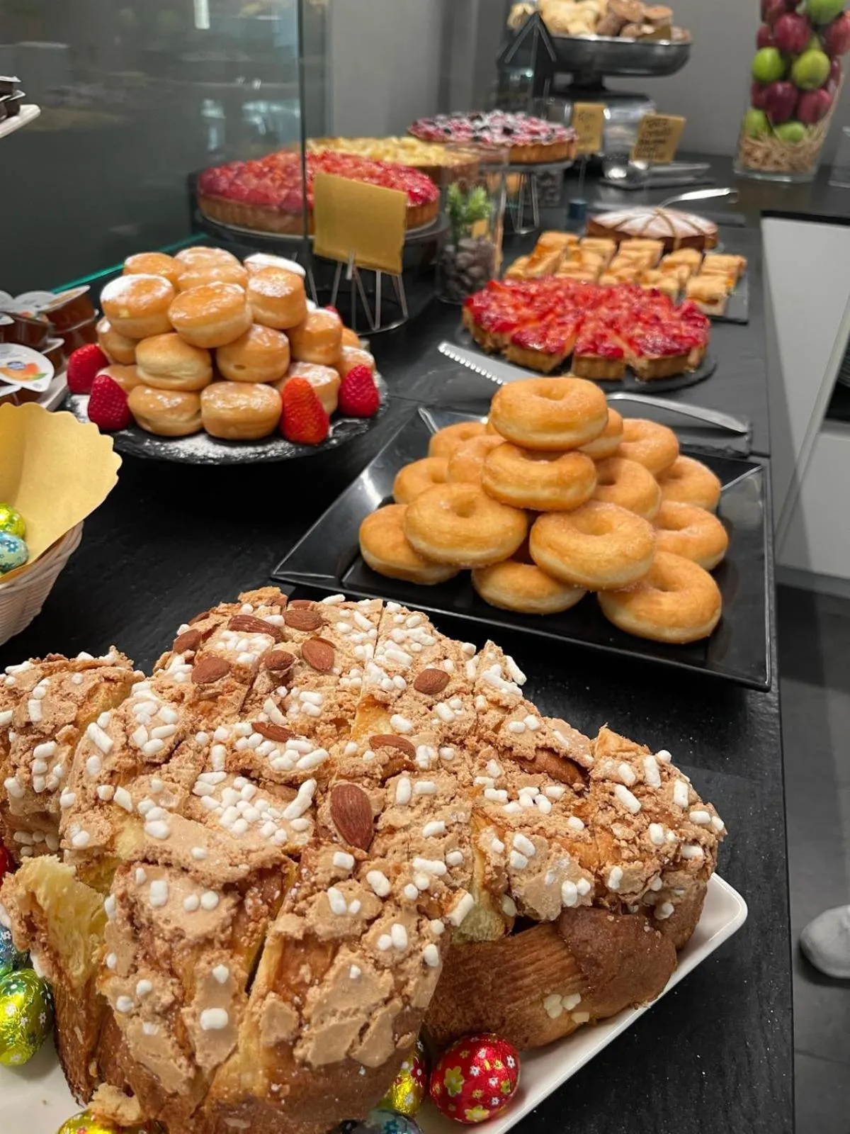 Buffet breakfast in Hotel Miramare