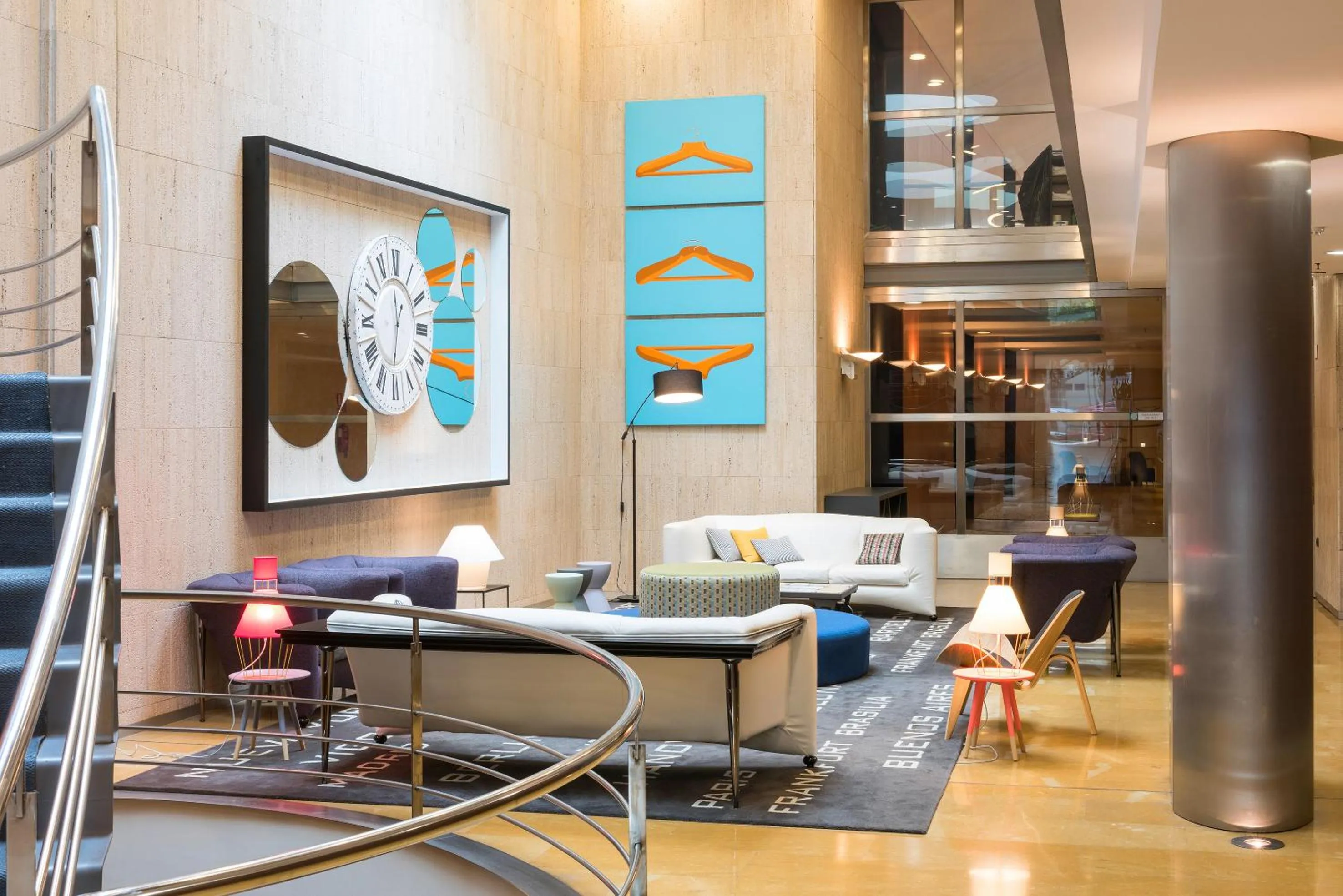 Lobby or reception in Hotel Castellon Center Affiliated by Meliá