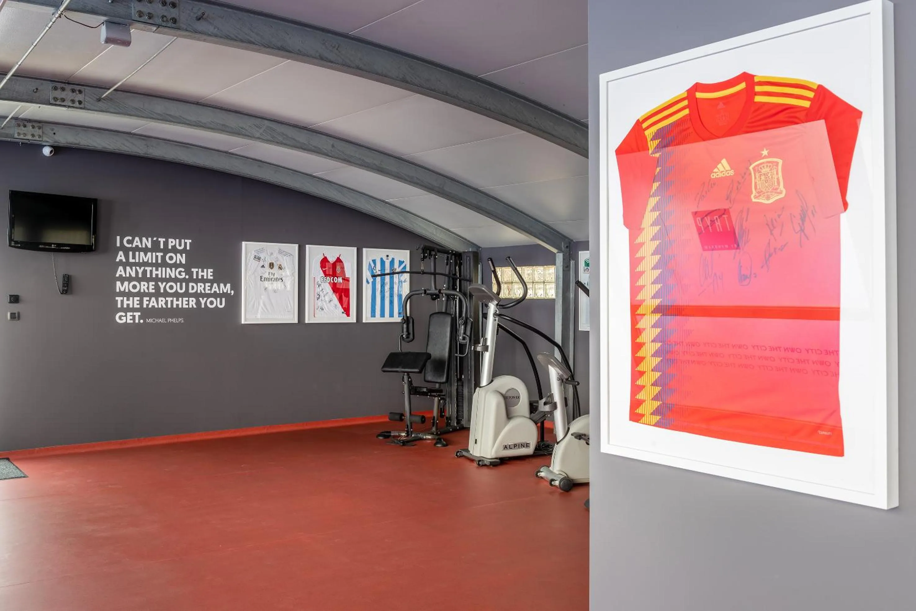 Fitness centre/facilities in Hotel Castellon Center Affiliated by Meliá