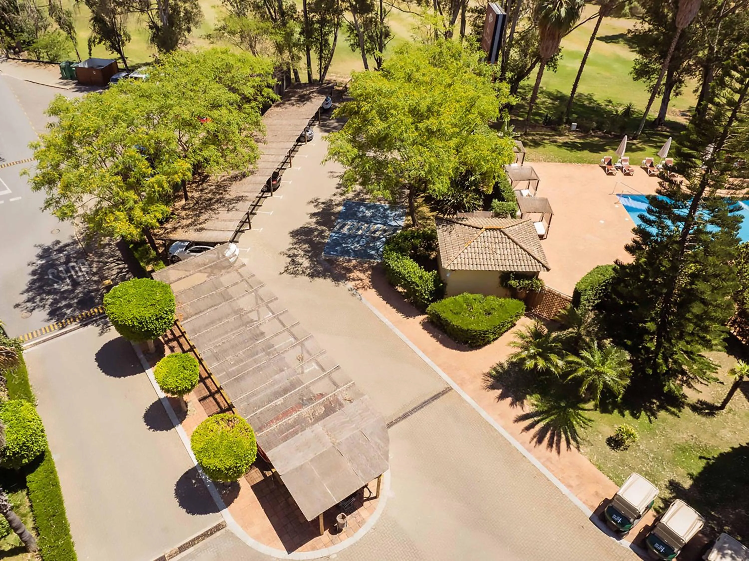 Parking in Isla Canela Golf Hotel Boutique