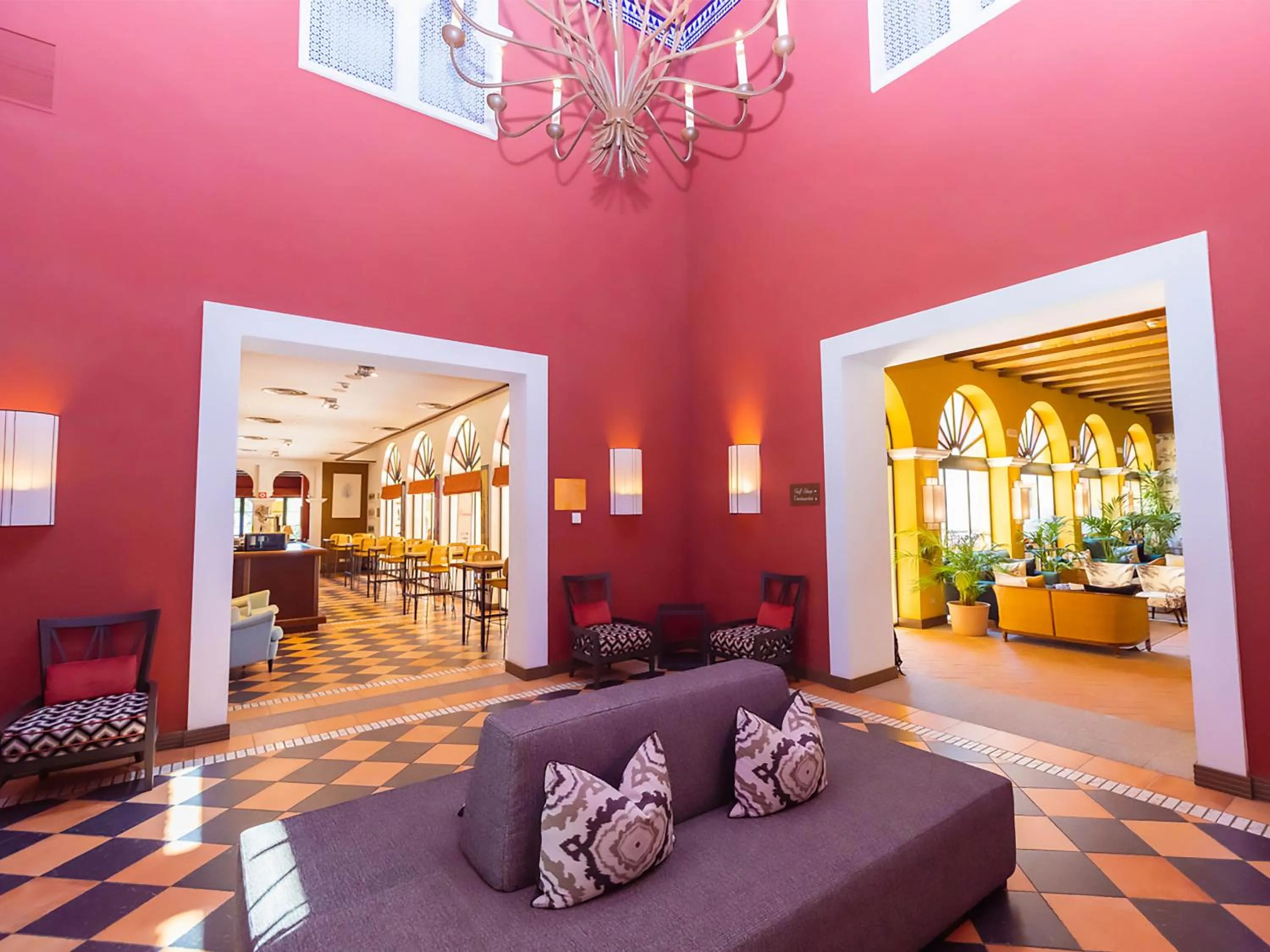 Lobby or reception in Isla Canela Golf Hotel Boutique