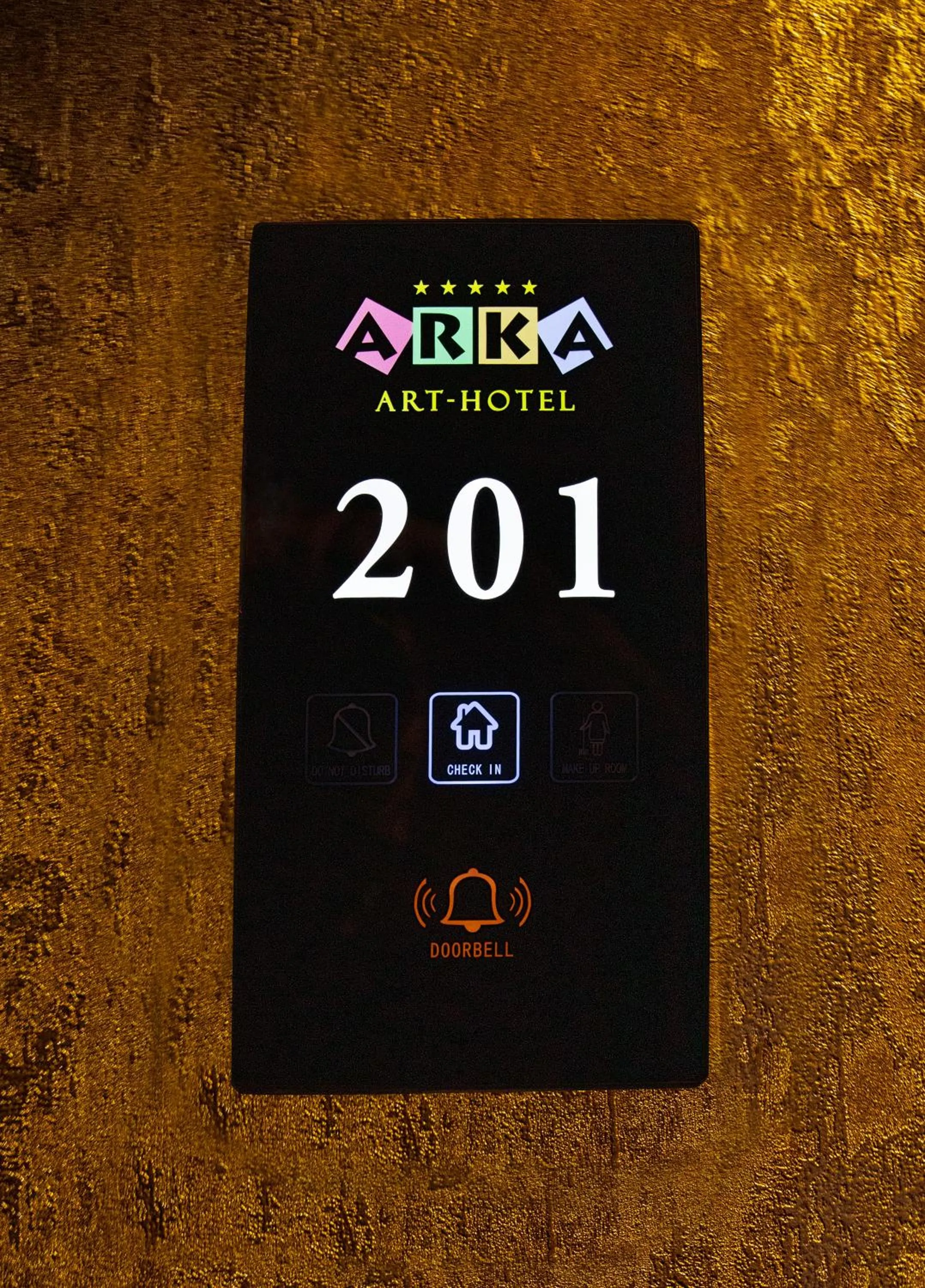 Connected Quadruple Room with City View in Arka Art Hotel