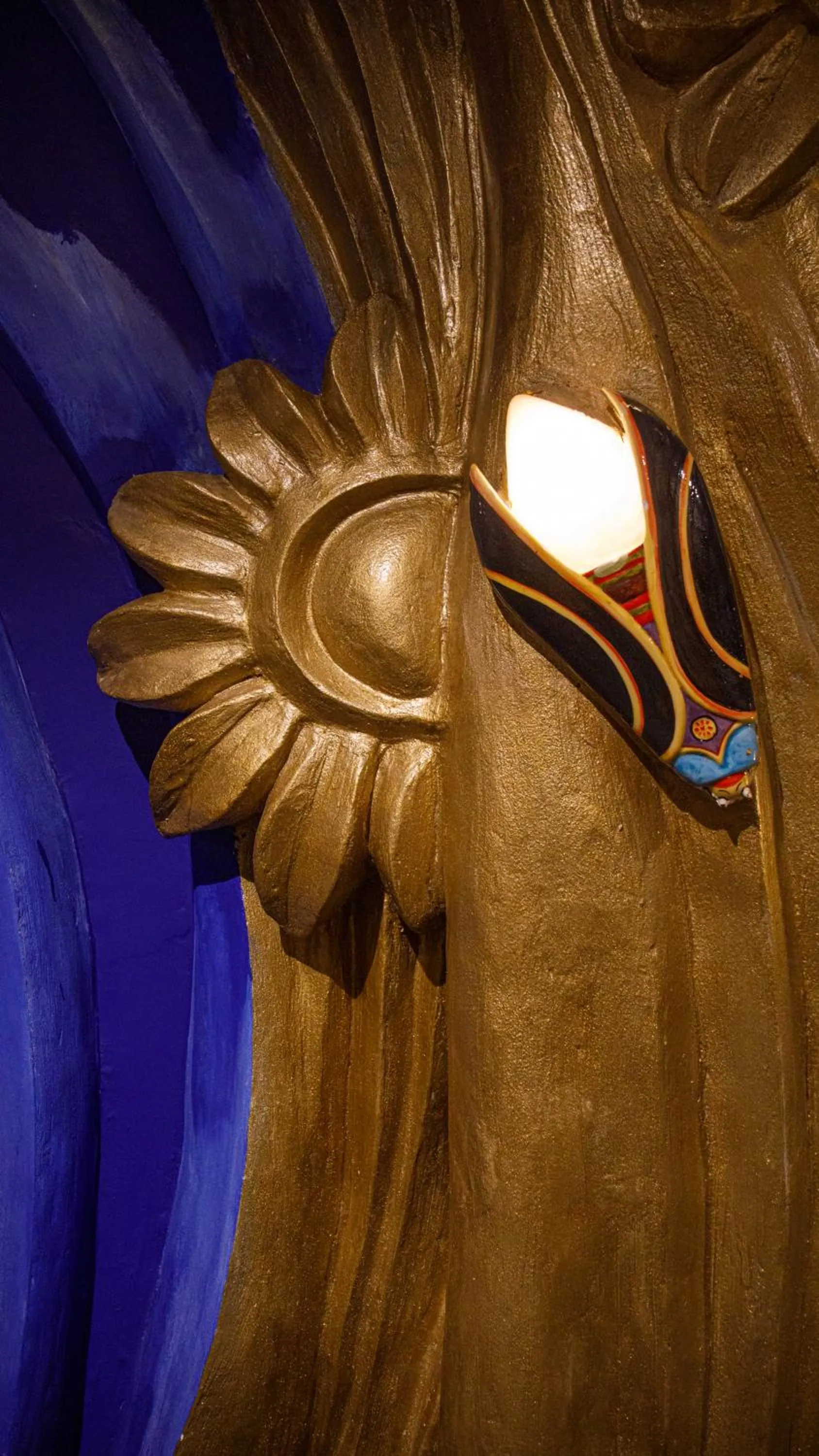 Decorative detail in Arka Art Hotel