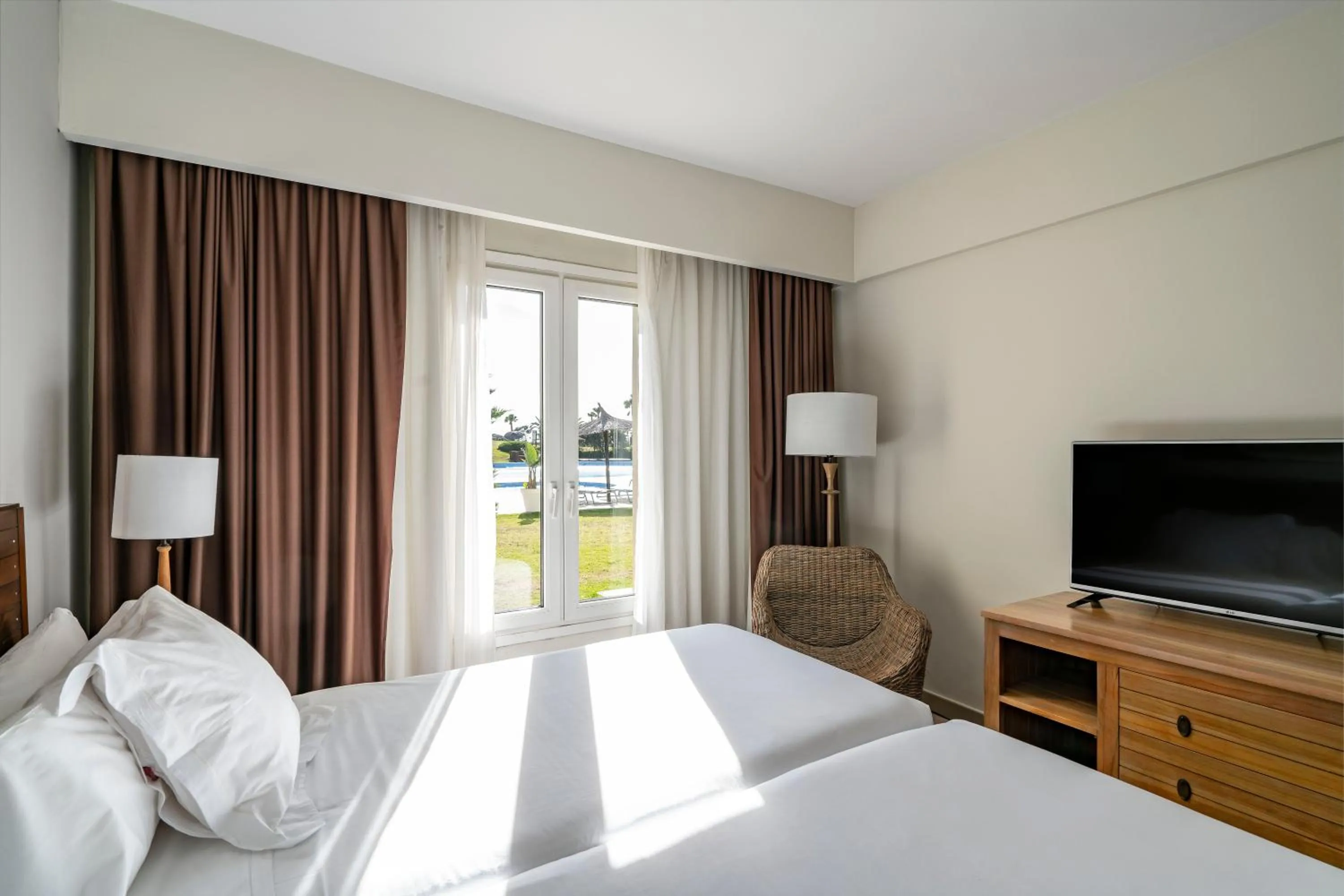 Bed in Vincci Resort Costa Golf