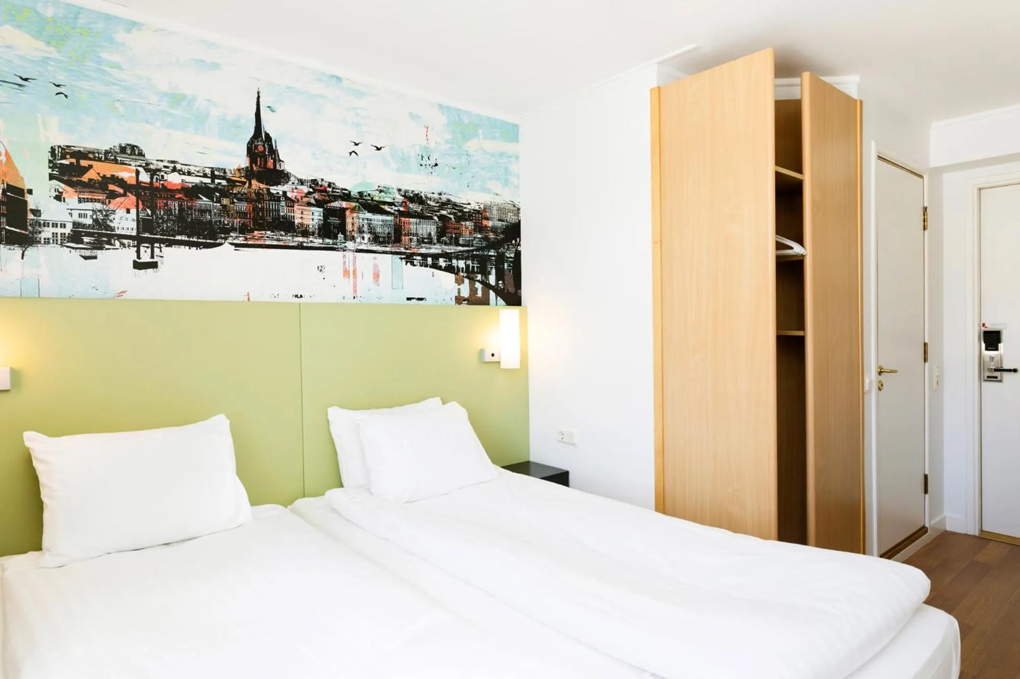 Bedroom, Bed in Good Morning+ Göteborg City