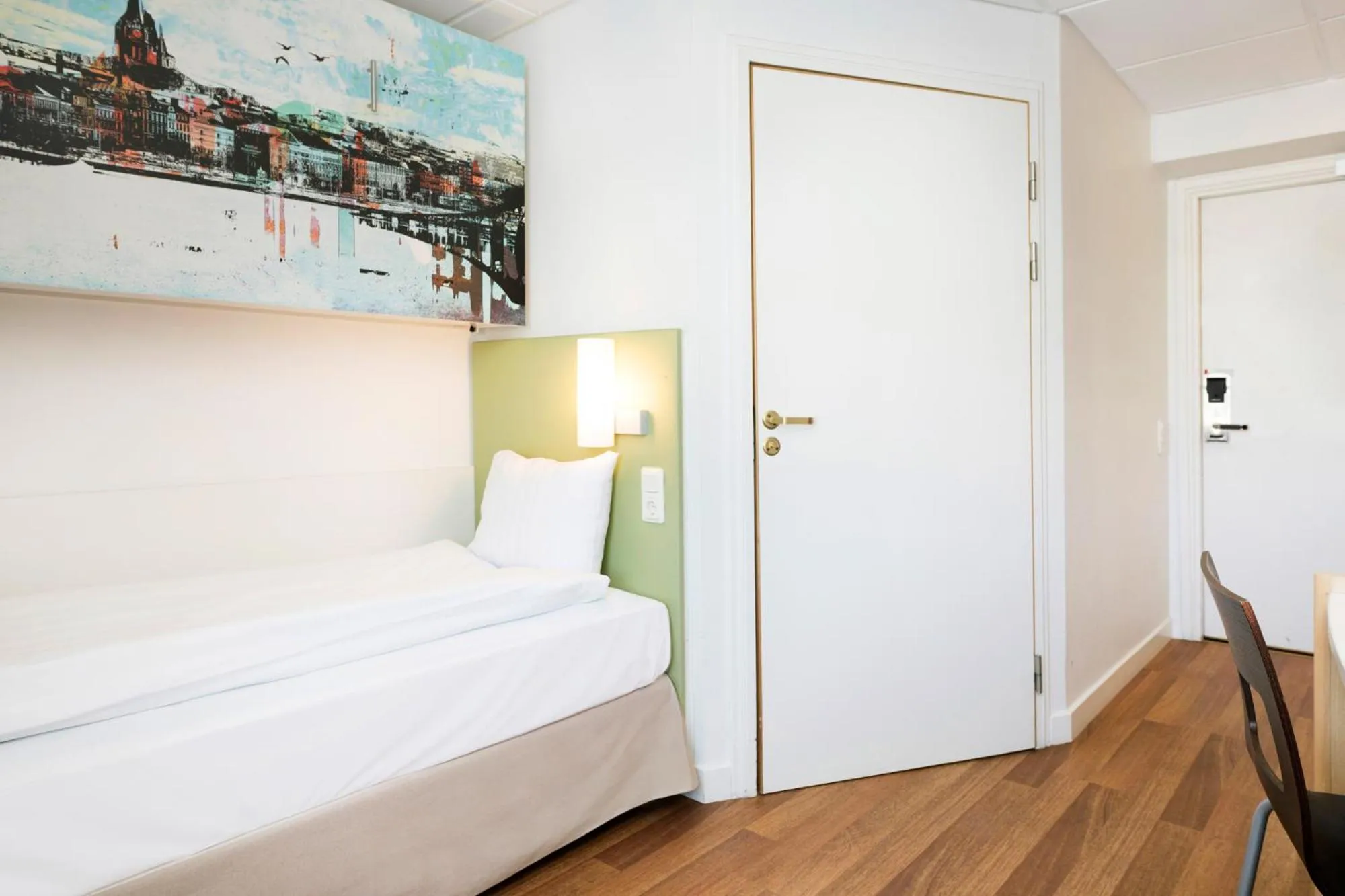 Bedroom, Bed in Good Morning+ Göteborg City