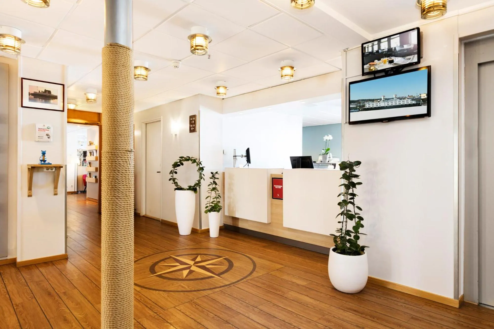 Lobby or reception in Good Morning+ Göteborg City