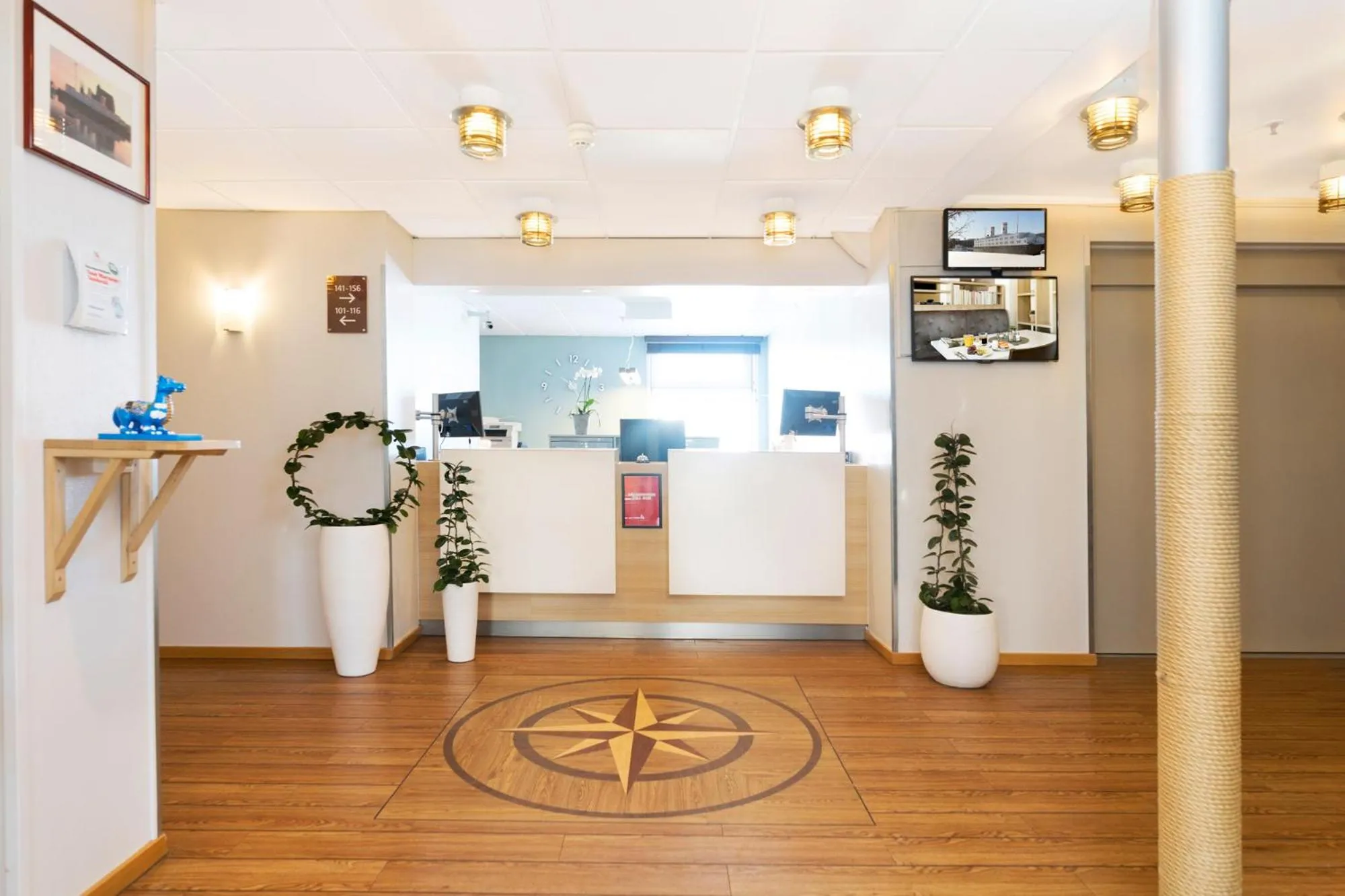 Lobby or reception in Good Morning+ Göteborg City