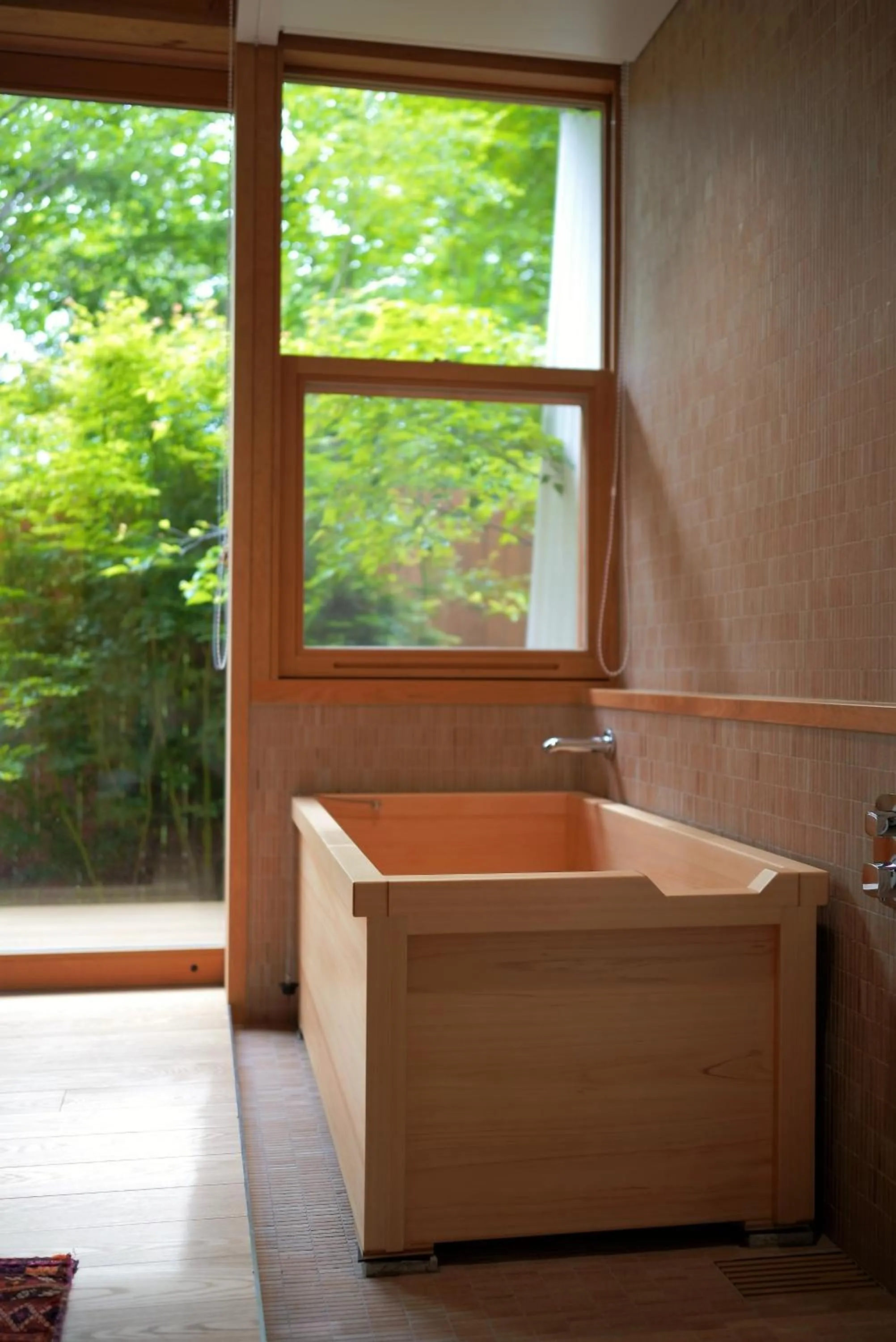 Bathroom in SHISHI-IWA HOUSE Karuizawa