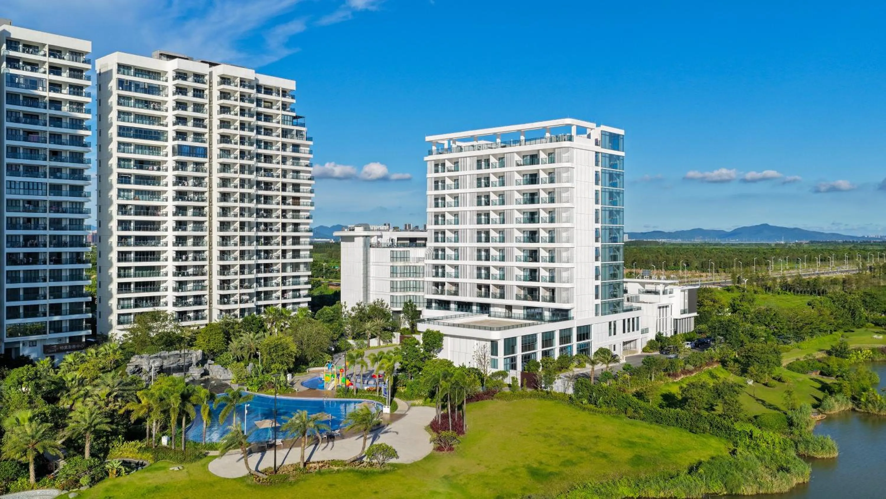 Property building in Holiday Inn Express Jiangmen Yinhu Bay by IHG