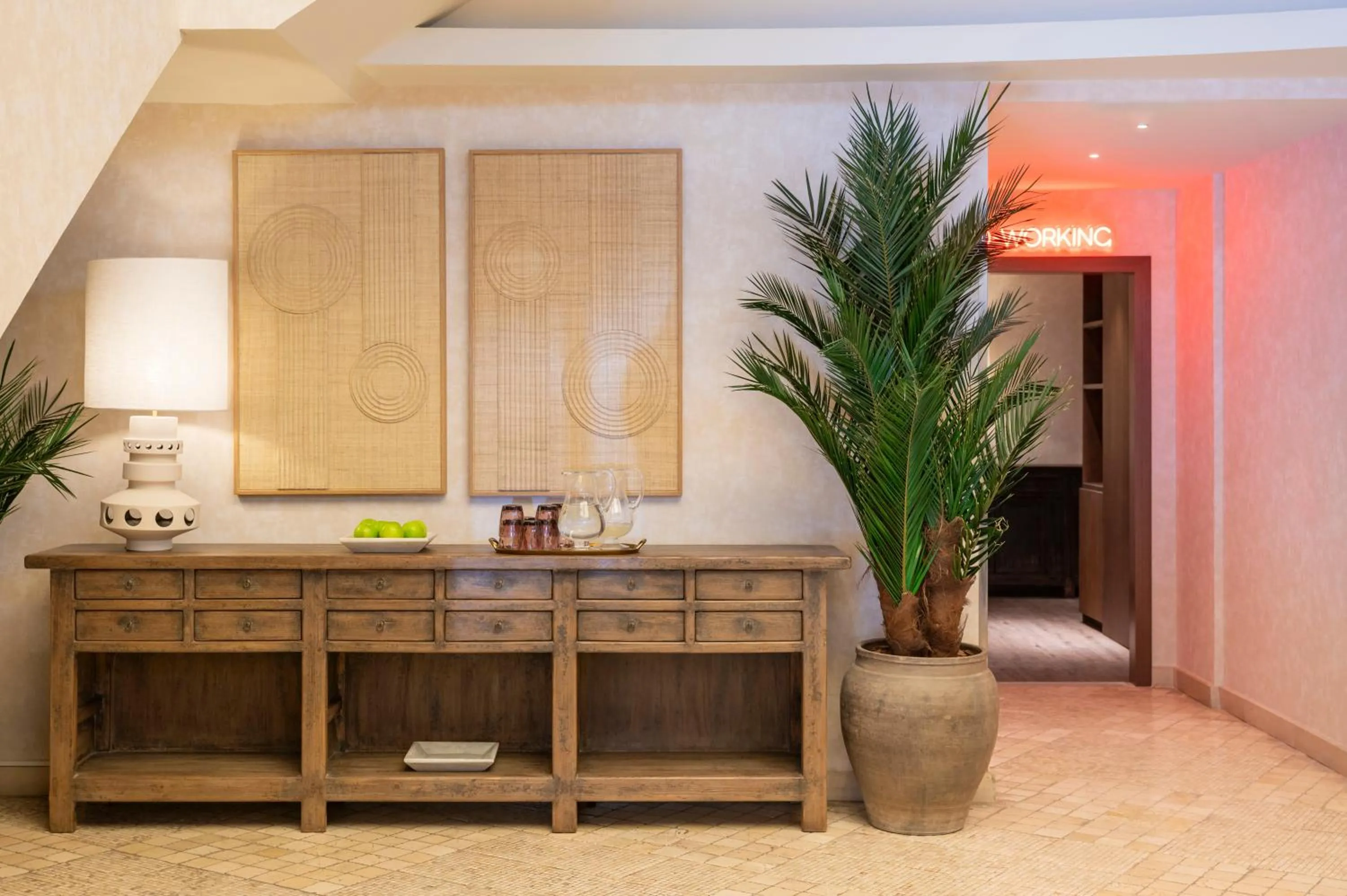 Decorative detail in Hesperia Barcelona Presidente