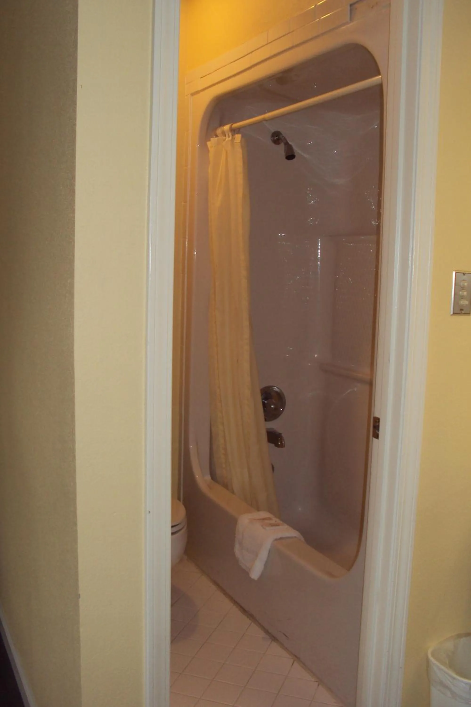 Shower in Executive Inn