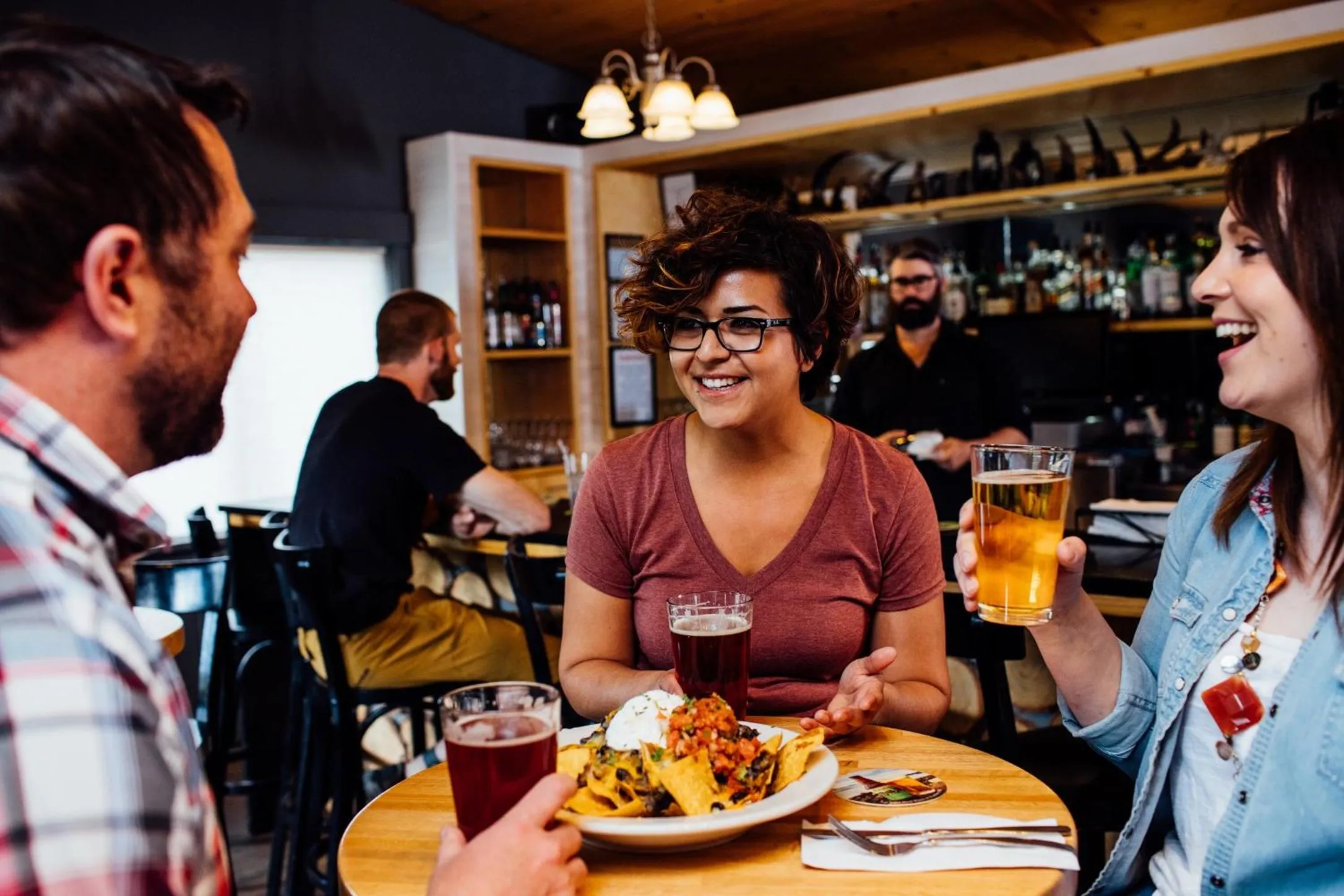 Dinner in Denali Cabins