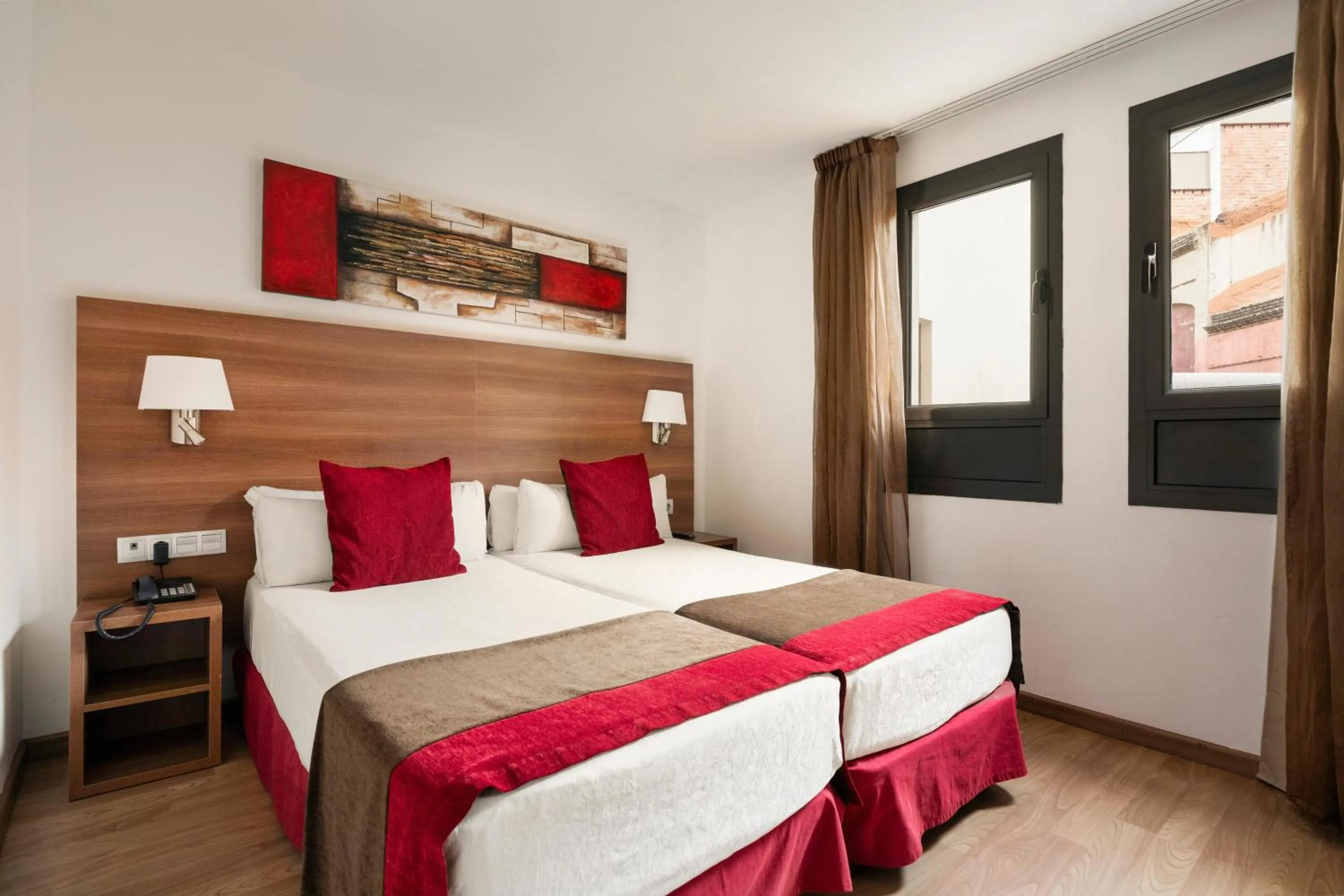 People, Bed in Hotel Best Auto Hogar