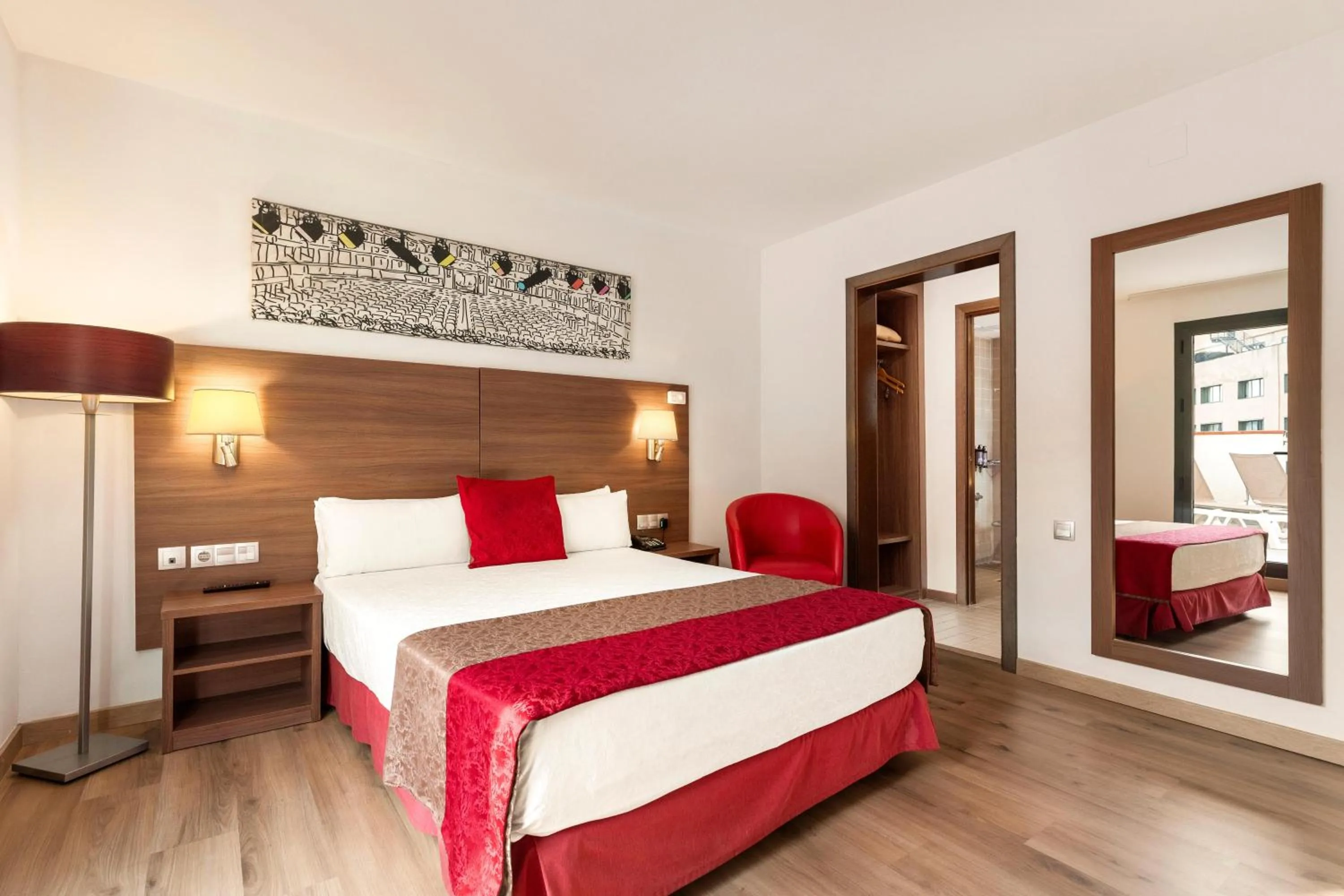 Bed in Hotel Best Auto Hogar