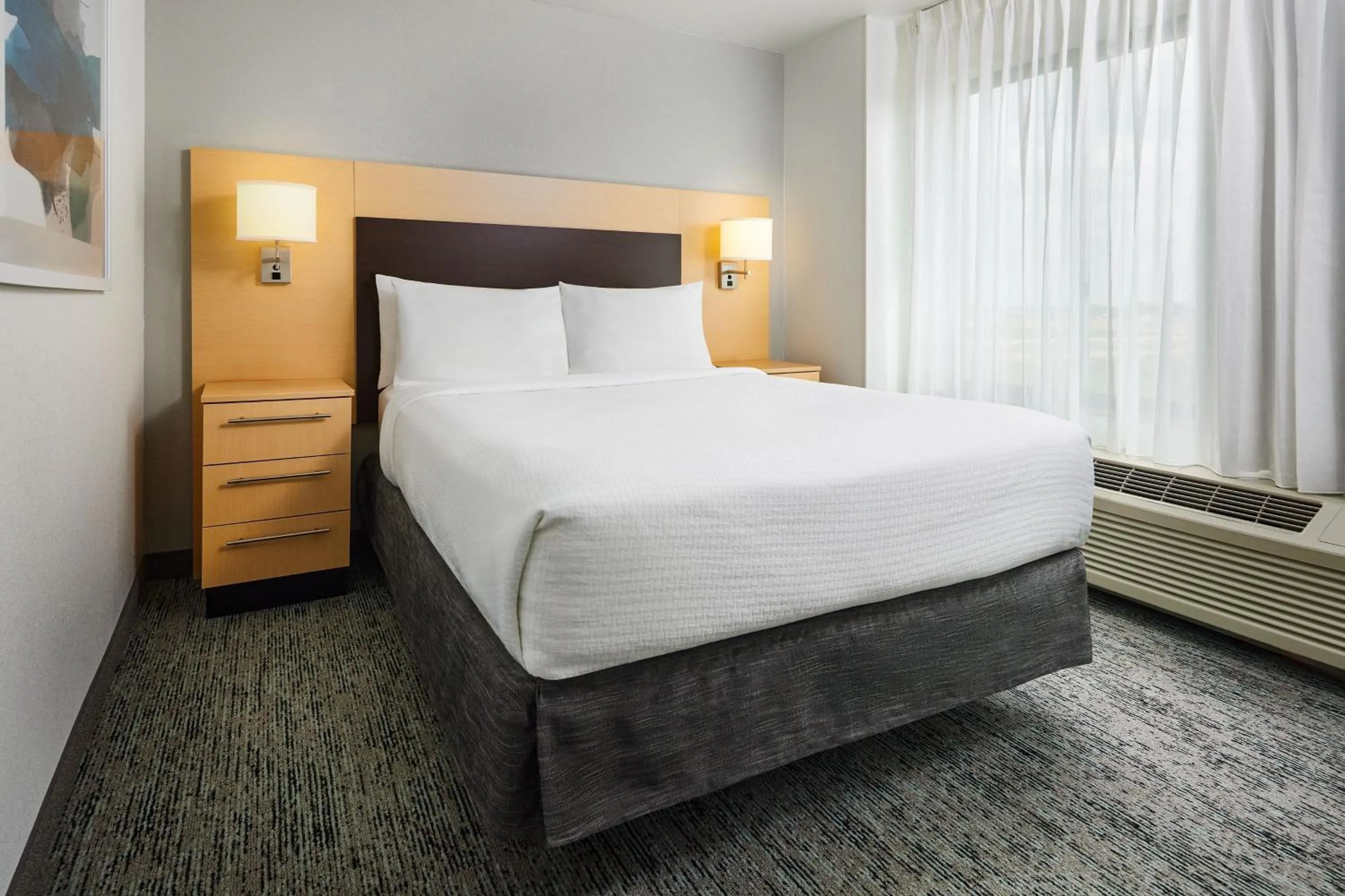 Bedroom, Bed in TownePlace Suites by Marriott Garden City