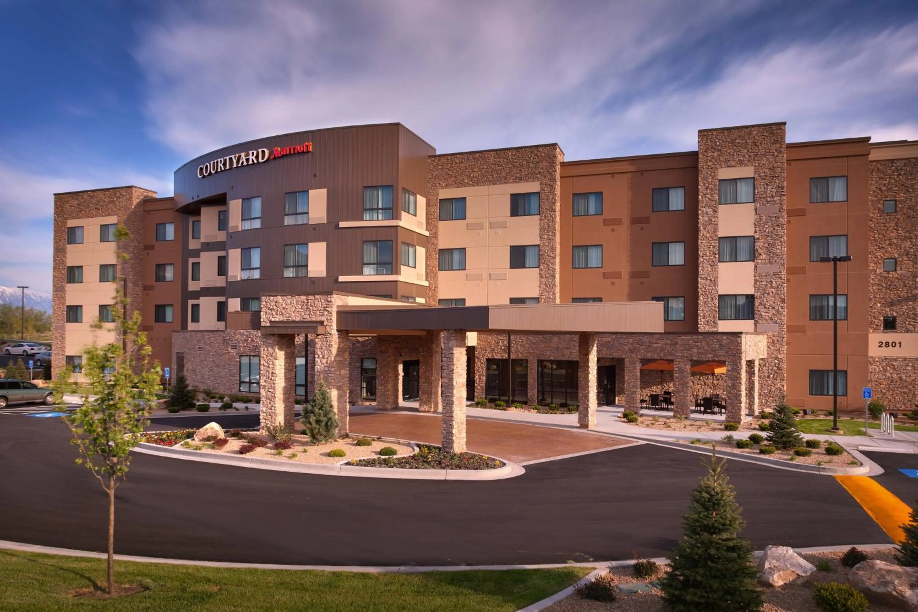 Property building in Courtyard by Marriott Lehi at Thanksgiving Point