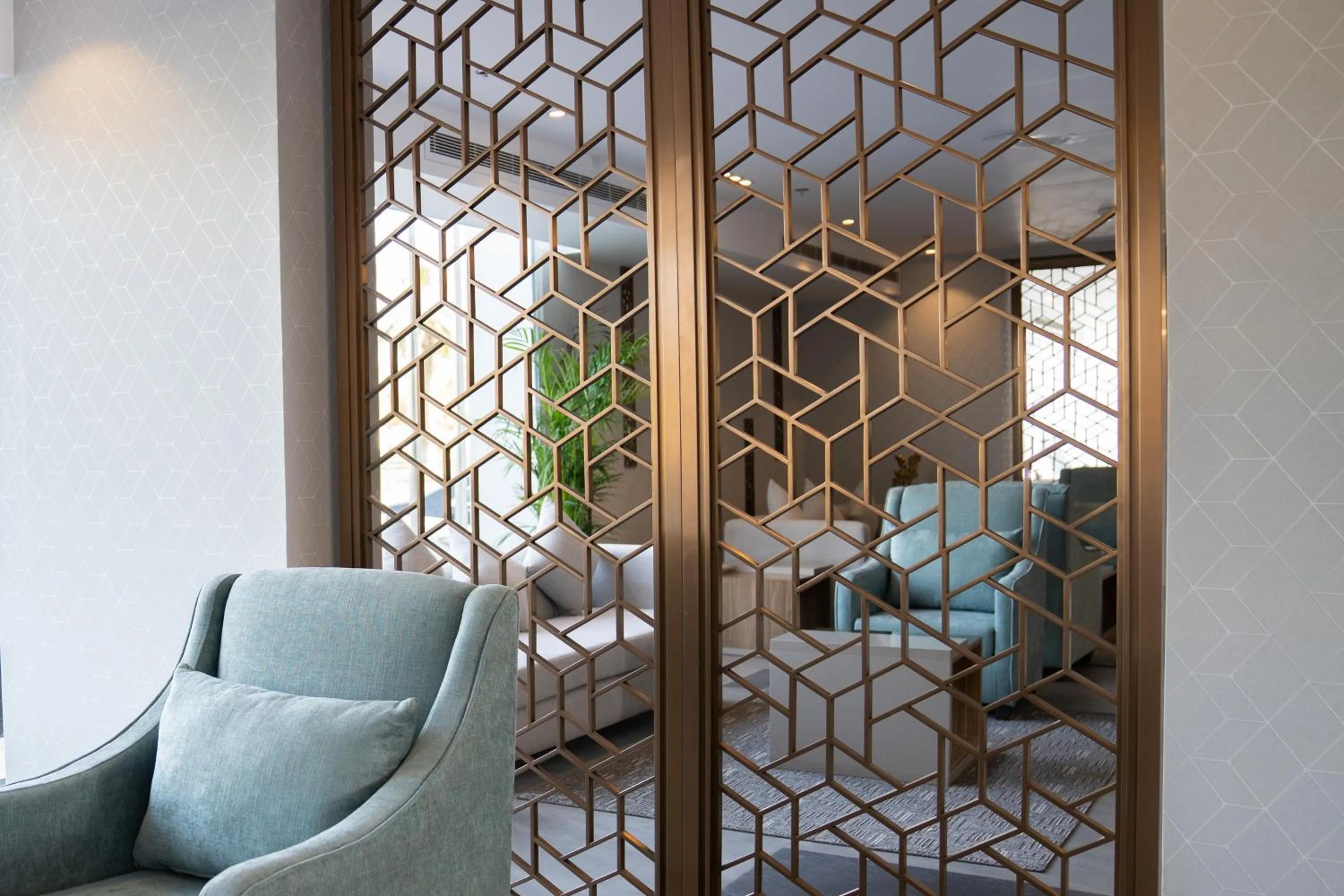 Lobby or reception in Sarwat Park Hotel Jeddah - سروات بارك جده