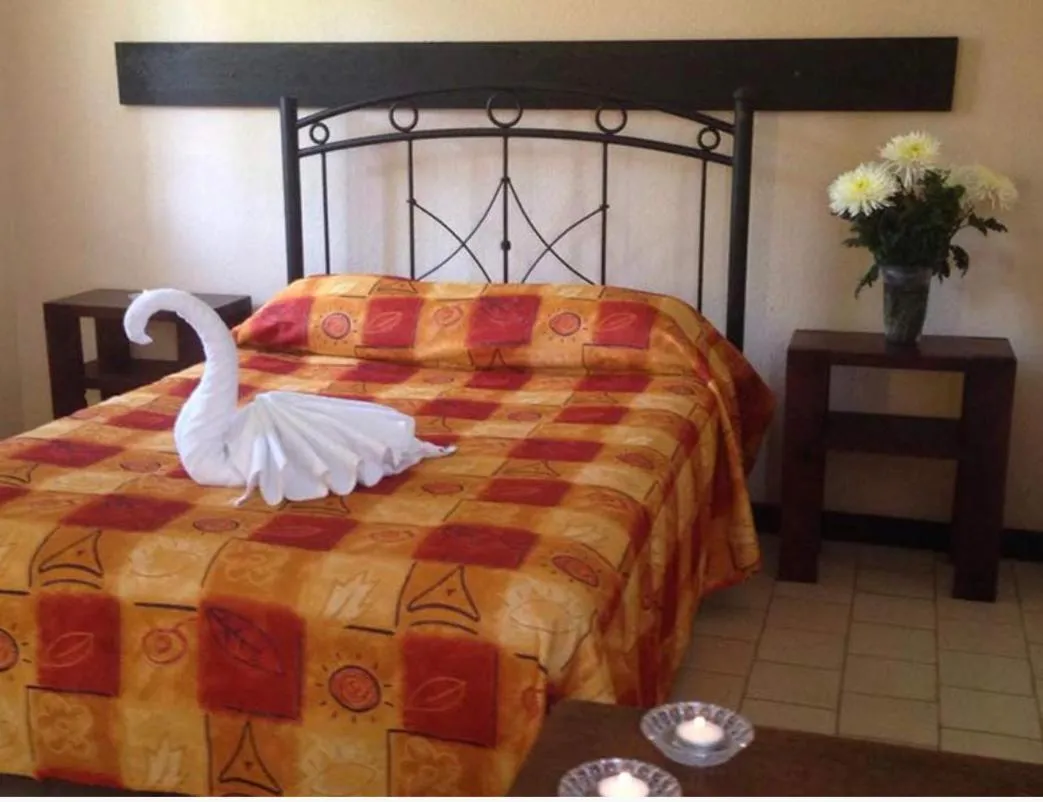 Bed in Villas Tonantzintla