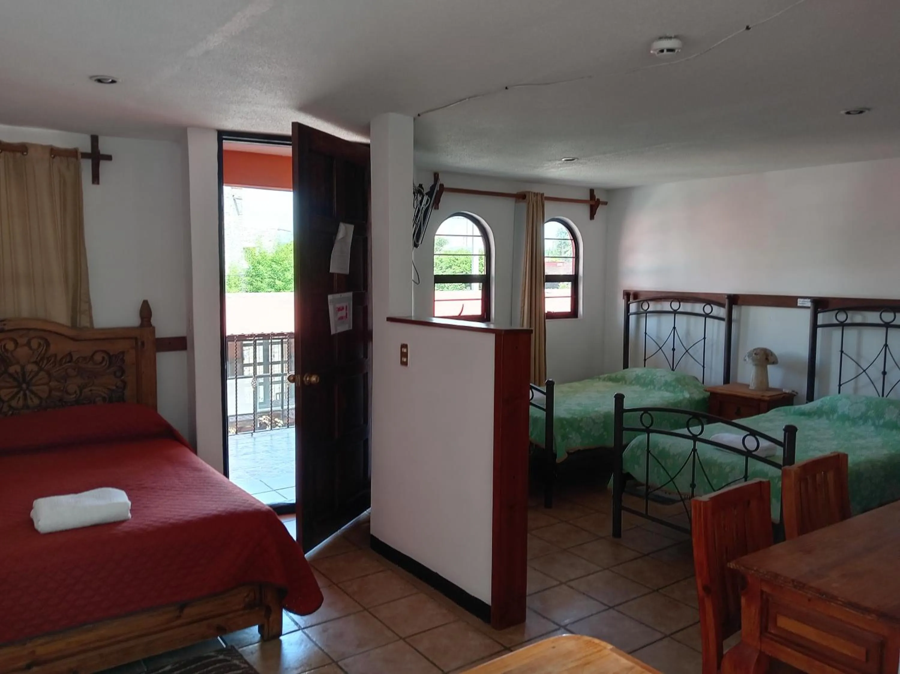 Bed in Villas Tonantzintla