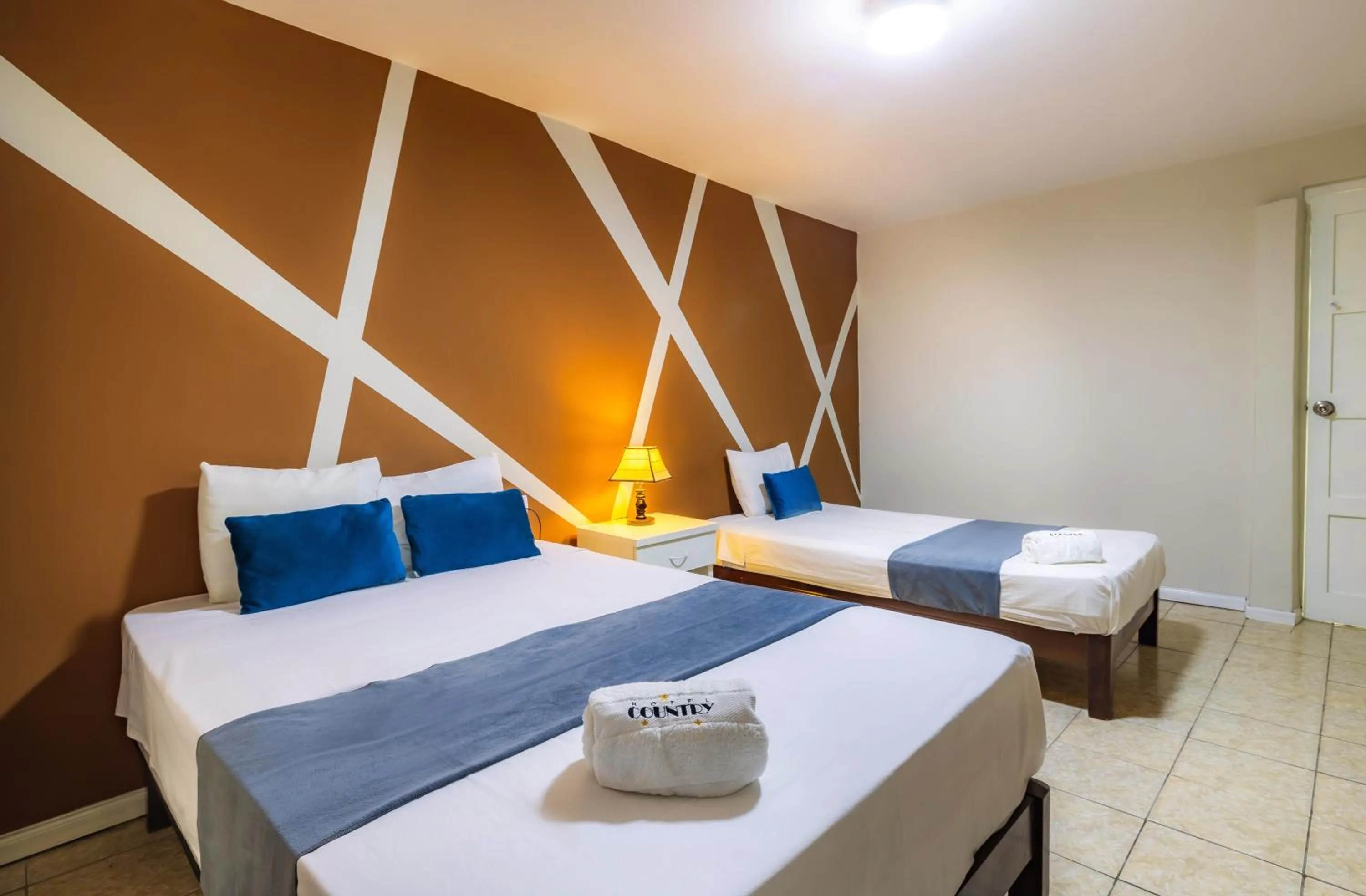 Bed in Hotel Country Trujillo