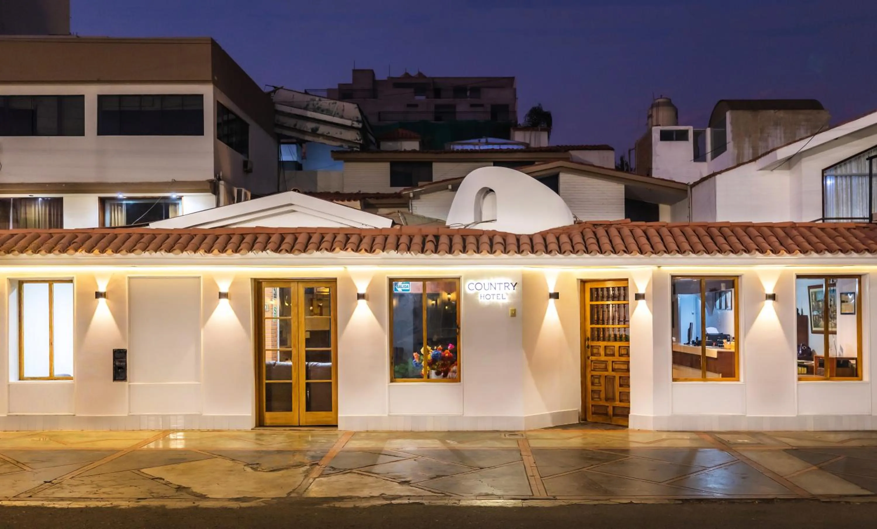 Property building in Hotel Country Trujillo